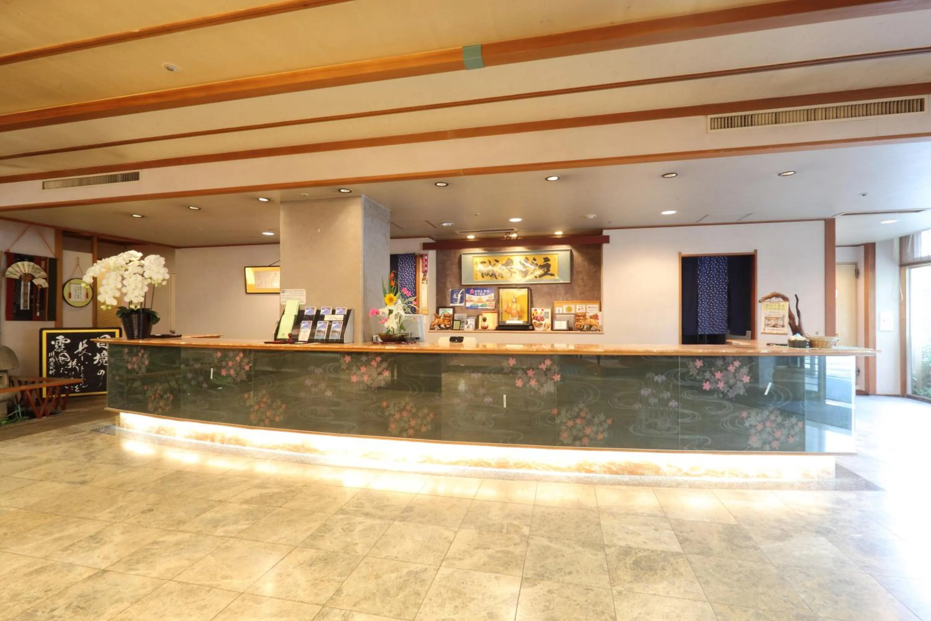 Lobby or reception in Hotel Futaba