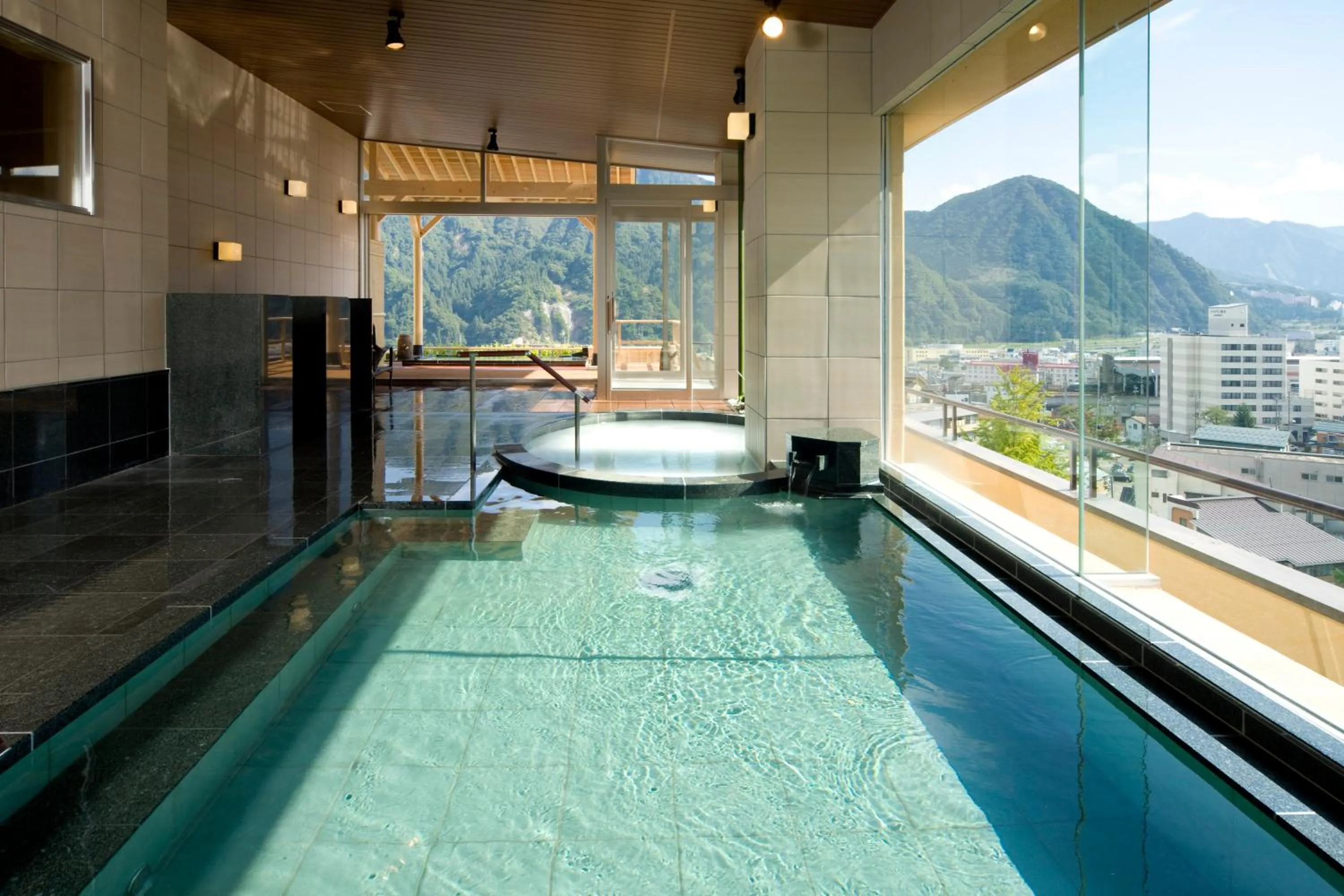 Hot Spring Bath in Hotel Futaba