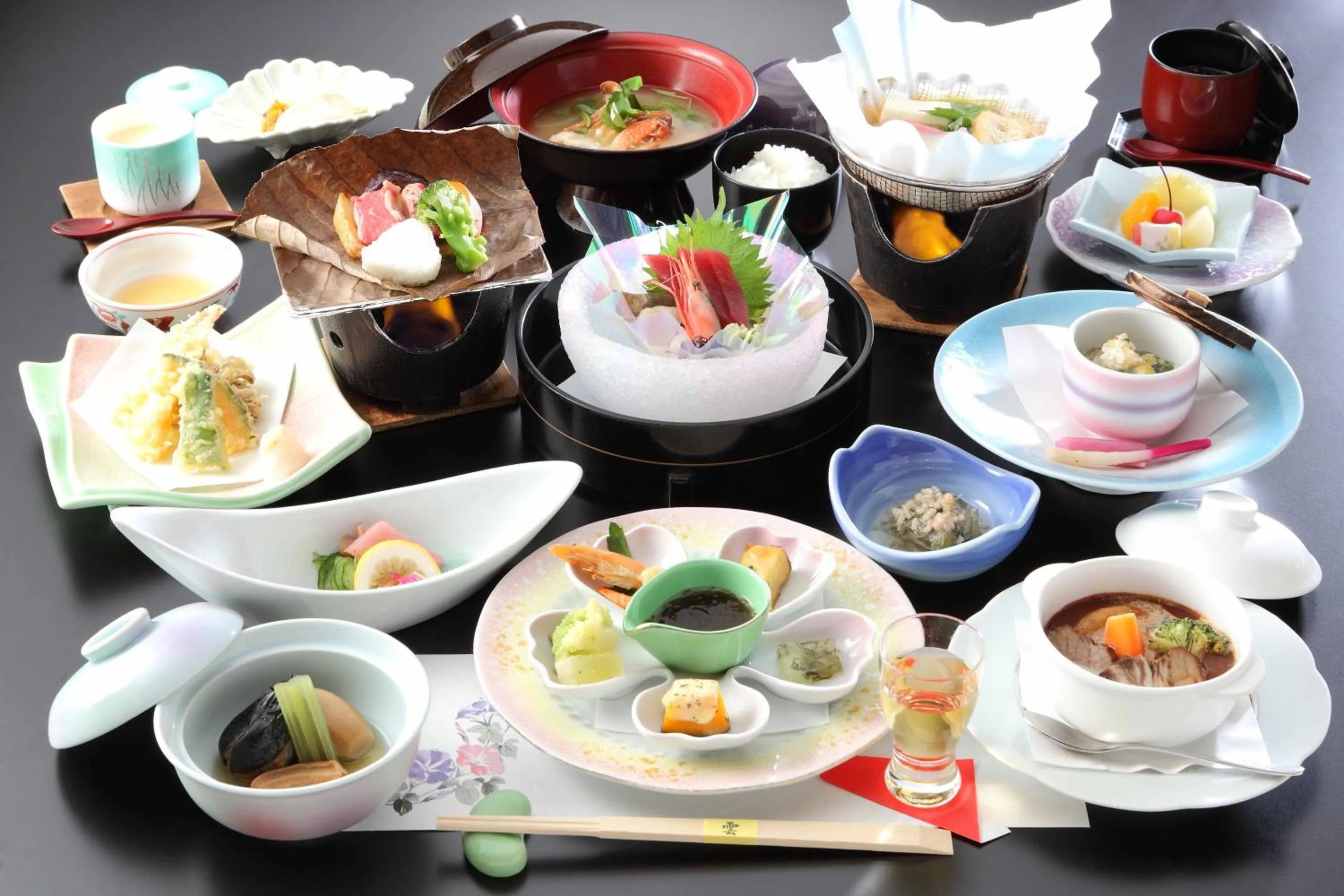 Dinner in Hotel Futaba