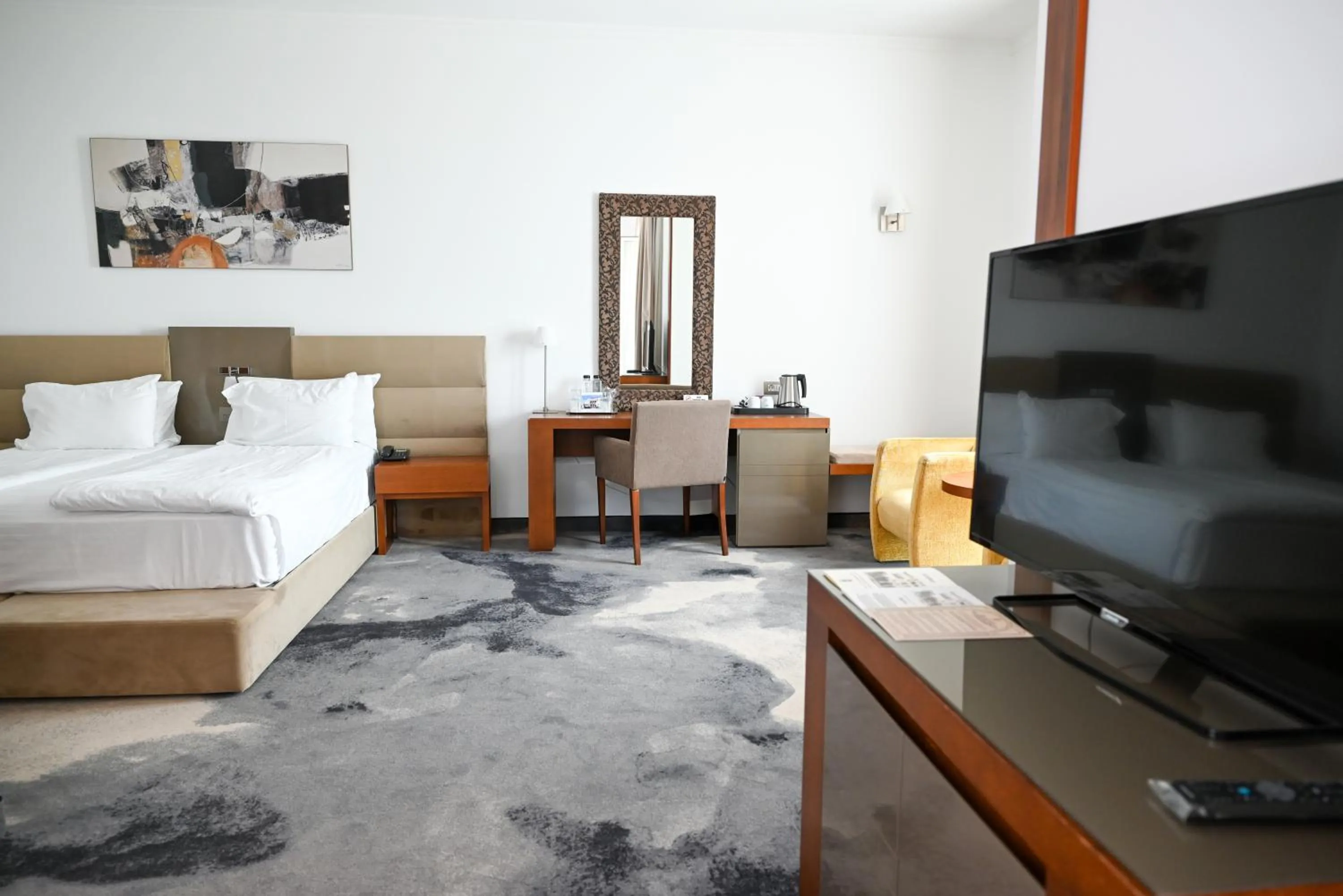 Photo of the whole room, Bed in Iaki Conference & Spa Hotel