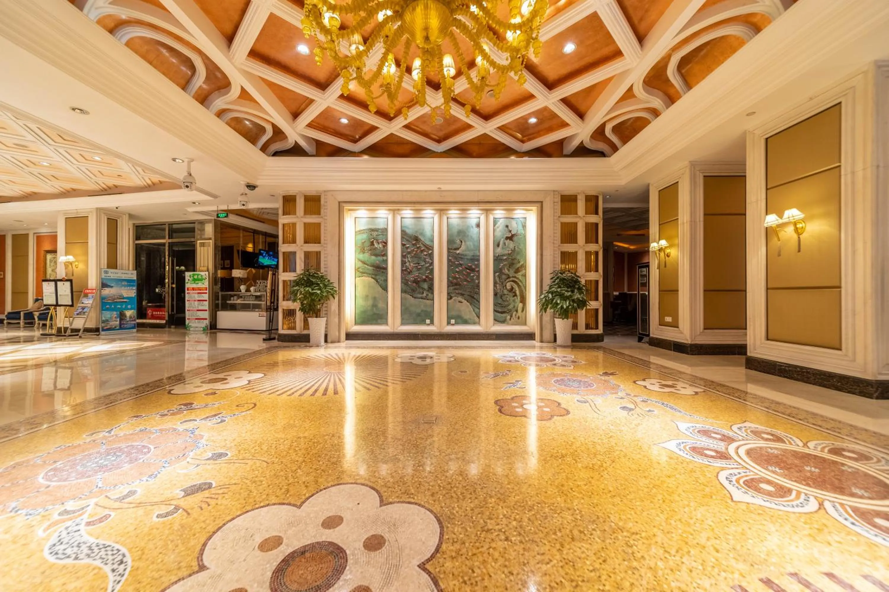 Lobby or reception in Ramada Yichang Hotel