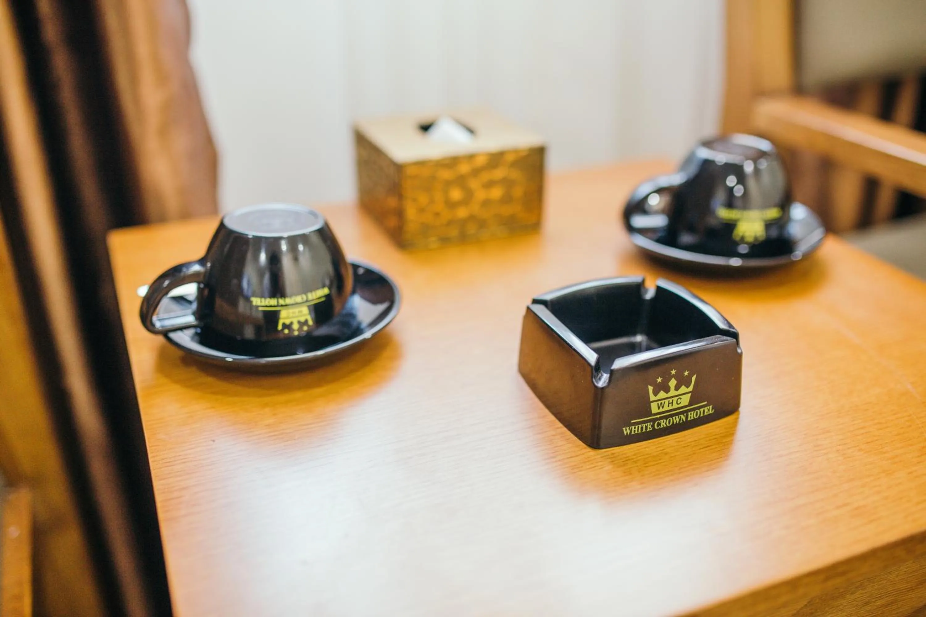 Seating area in White Crown Hotel