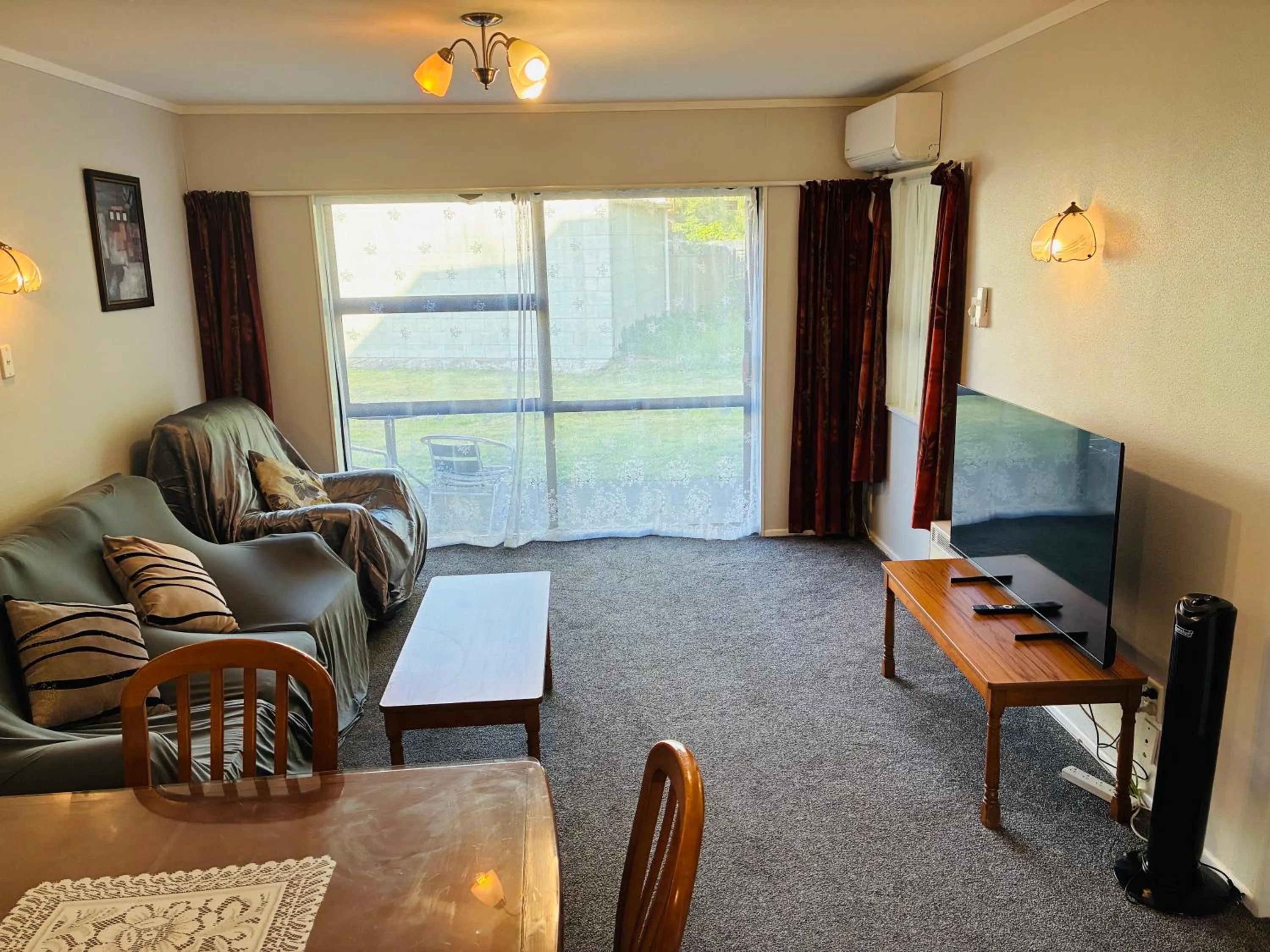 Living room in Awatea Park Motel