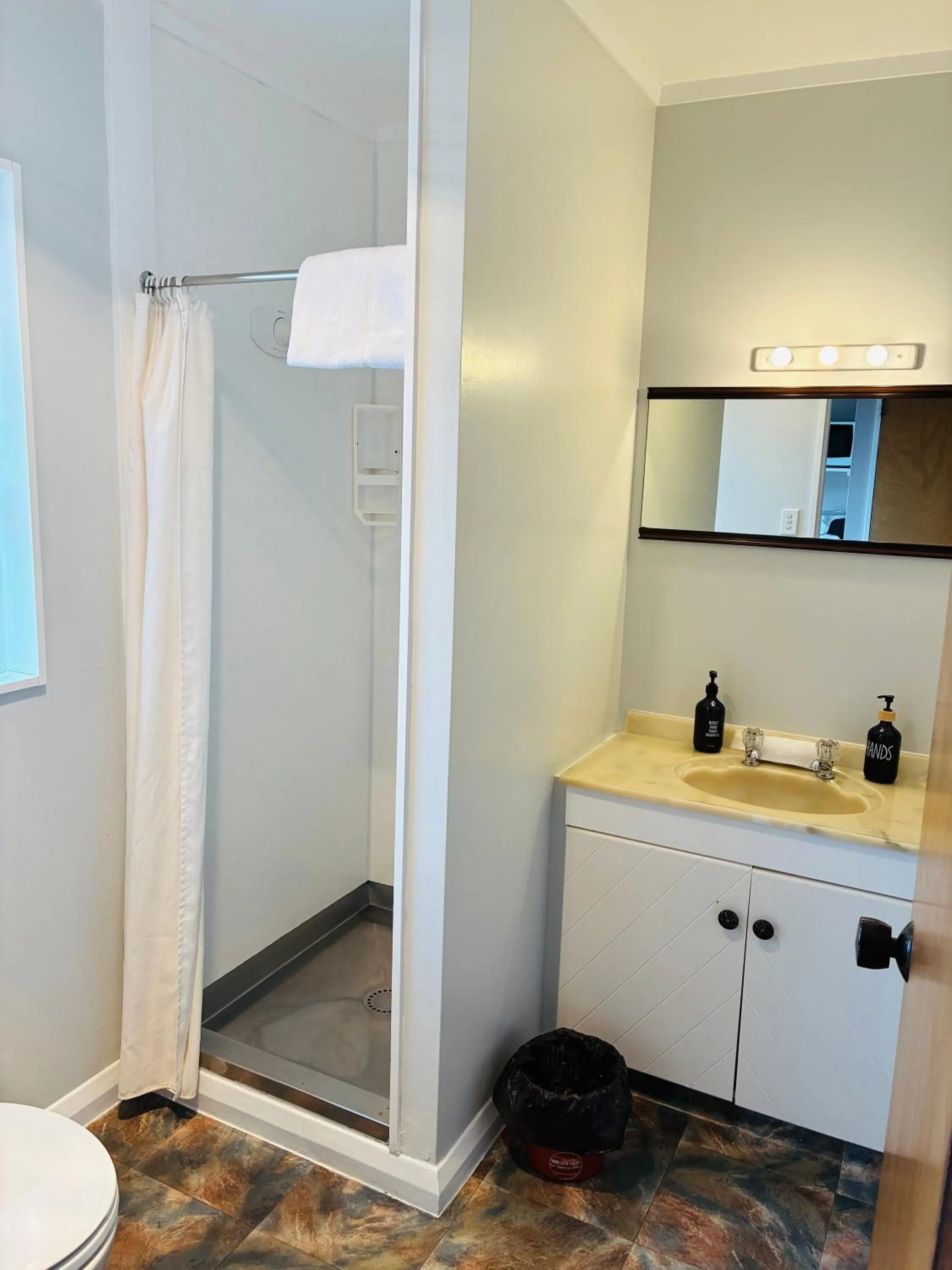 Bathroom in Awatea Park Motel