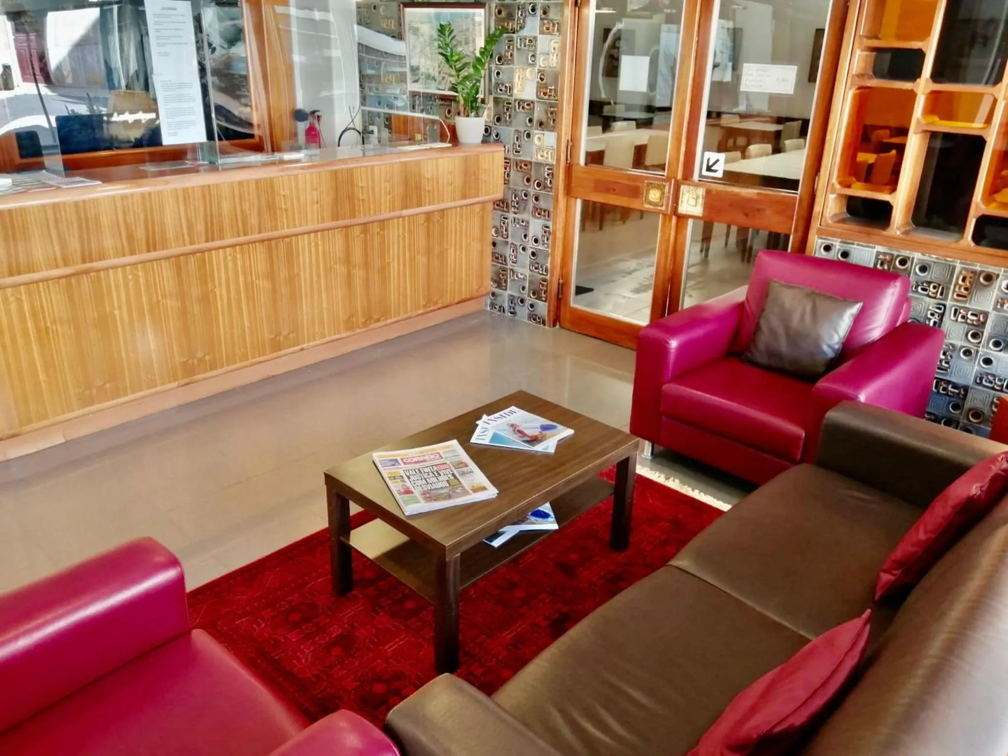 Living room in Hotel Riomar