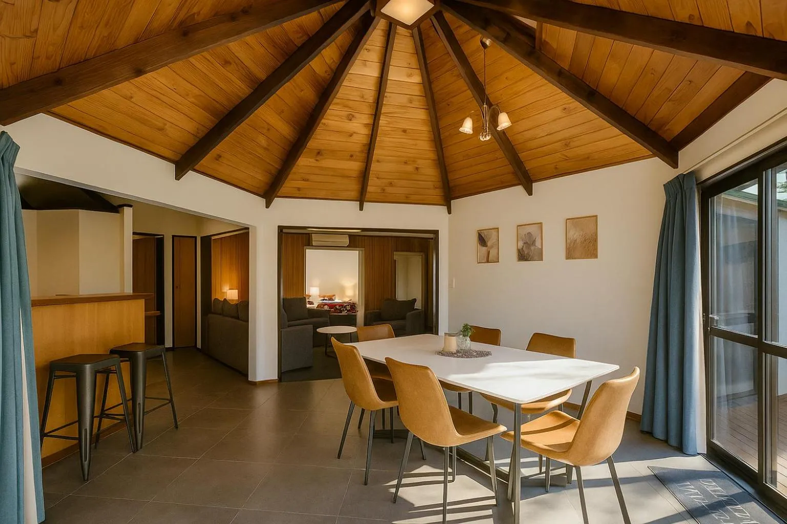 Living room in Pure Motel