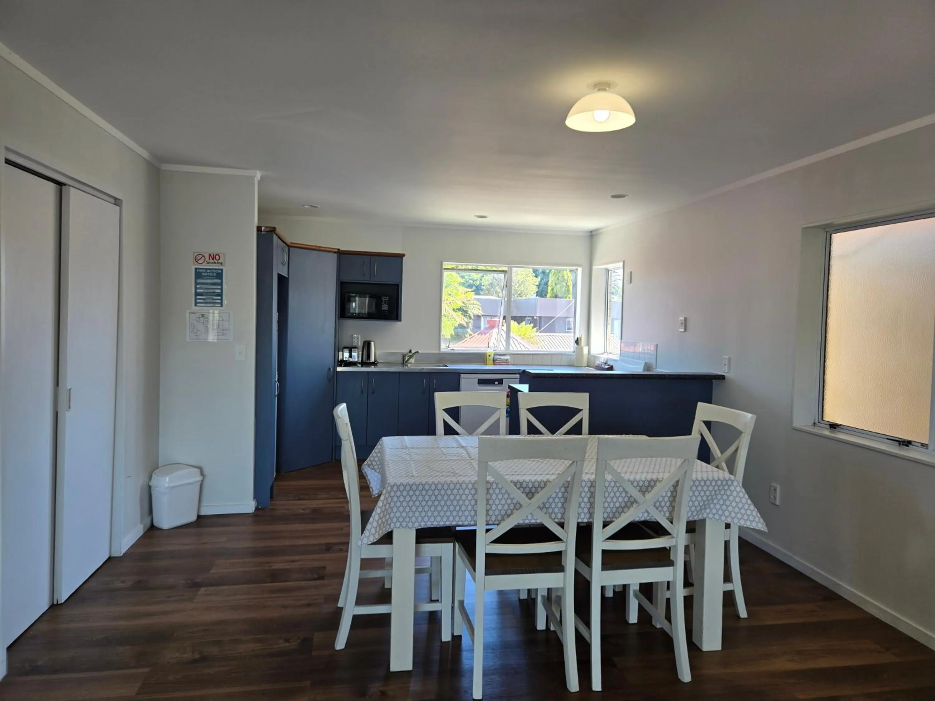 Dining area in Pure Motel