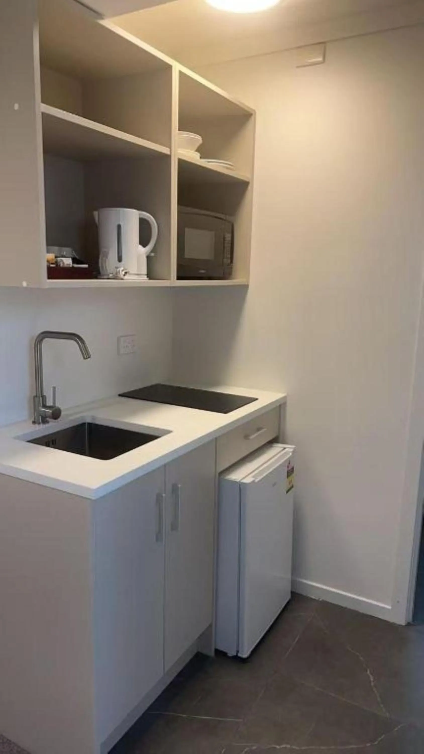 Kitchen or kitchenette in Pure Motel