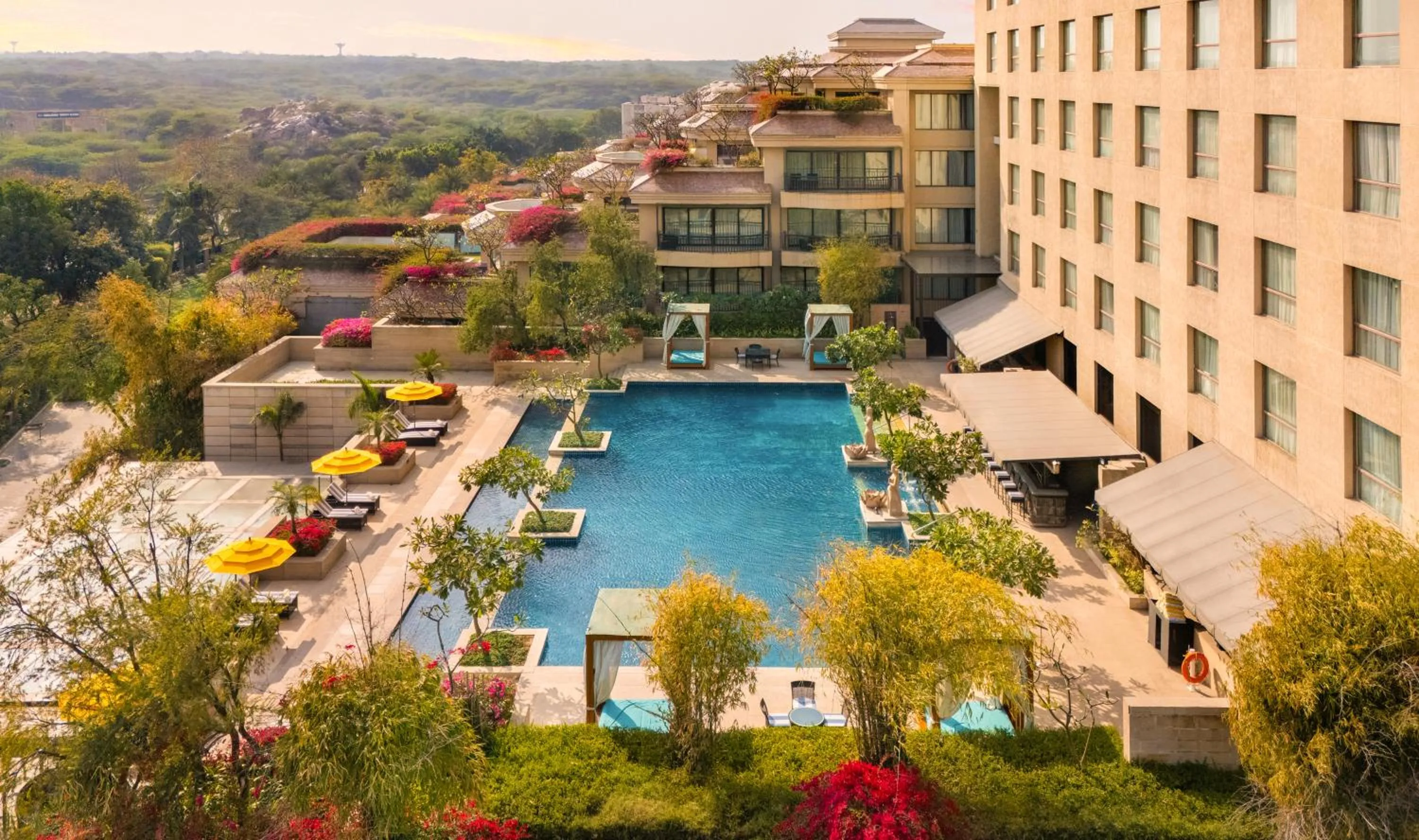 Swimming pool in Taj Surajkund Resort & Spa, Delhi NCR