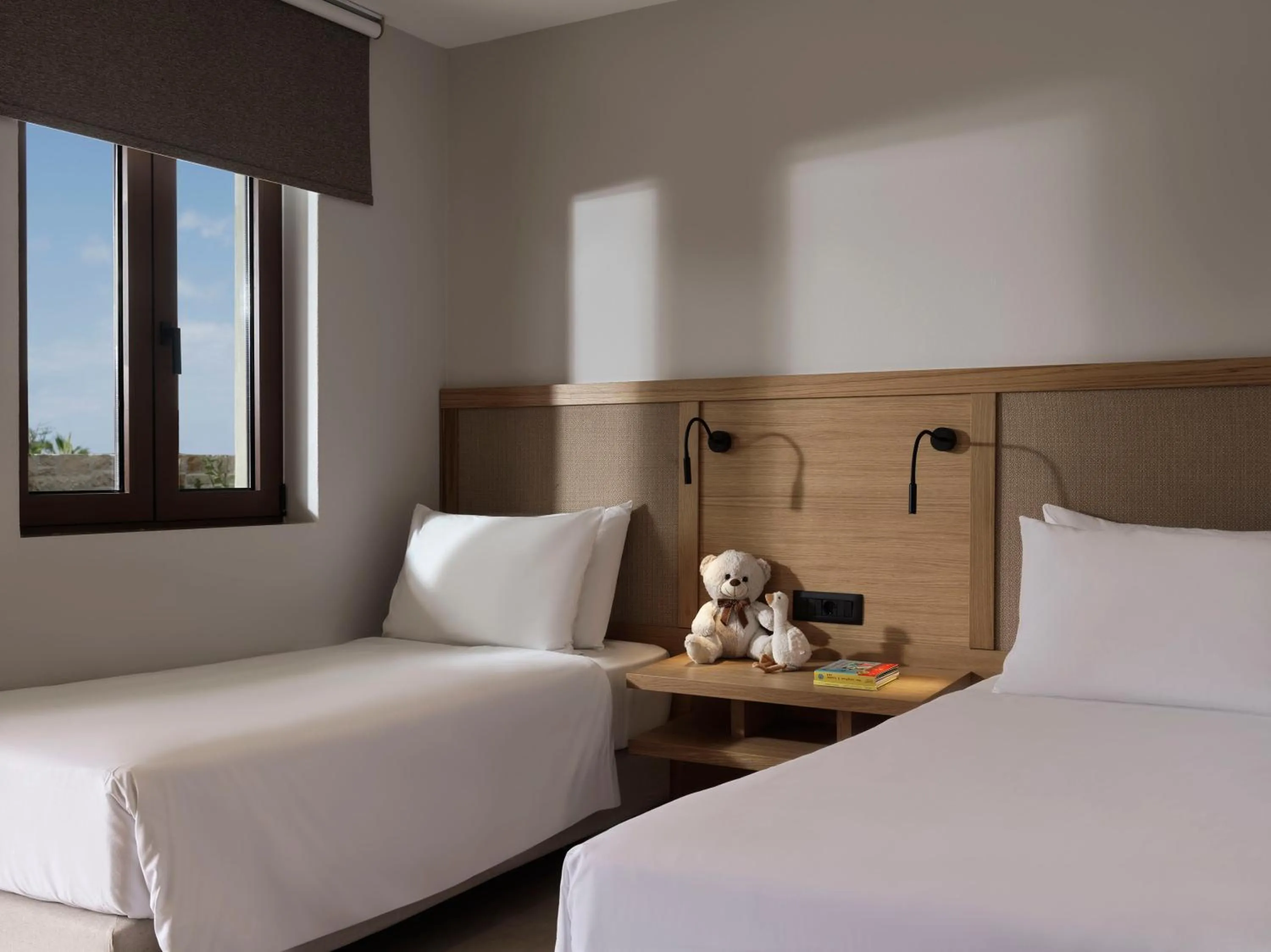 Bed in Stella Palace Aqua Park Resort