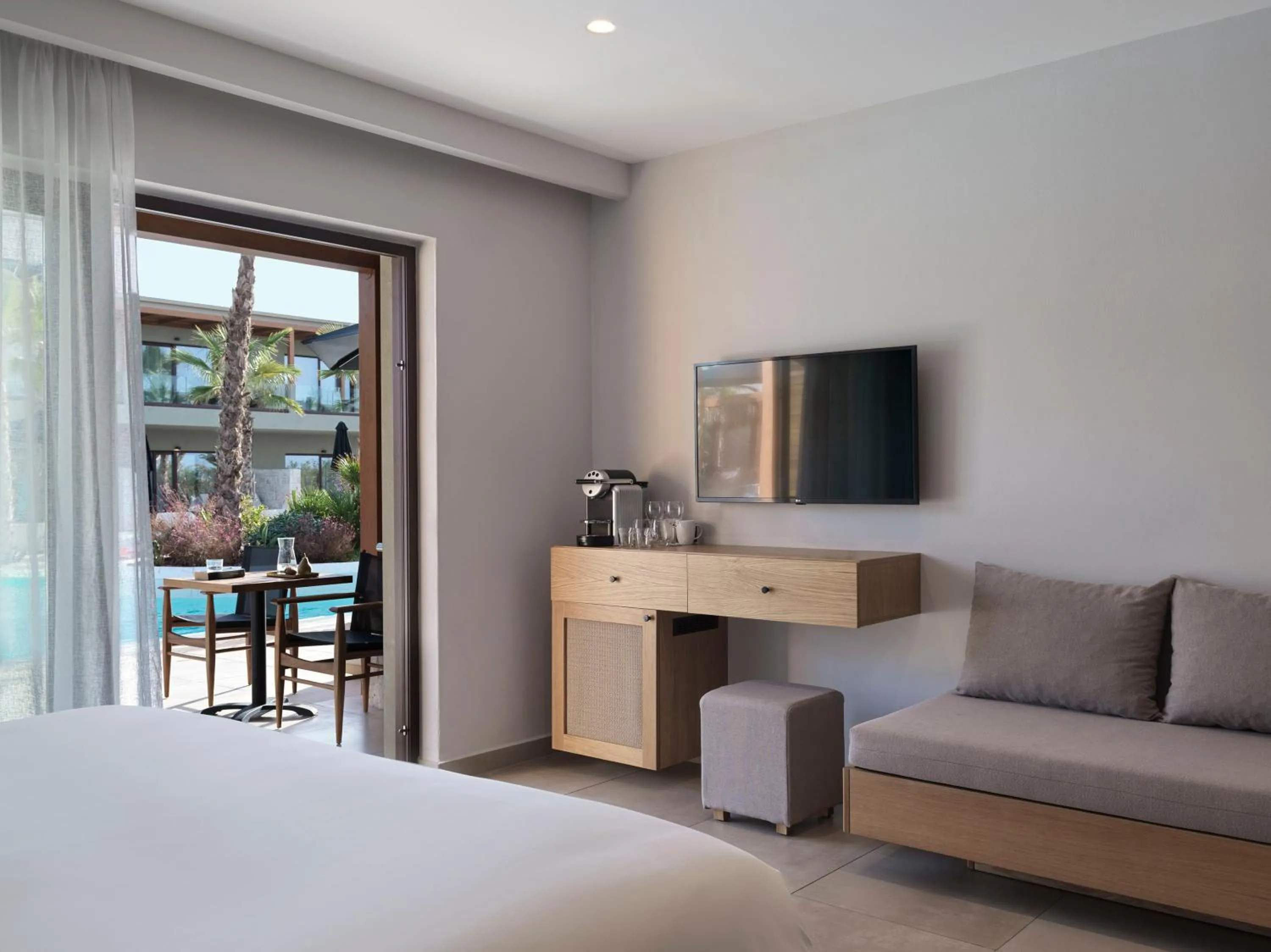 Bed in Stella Palace Aqua Park Resort