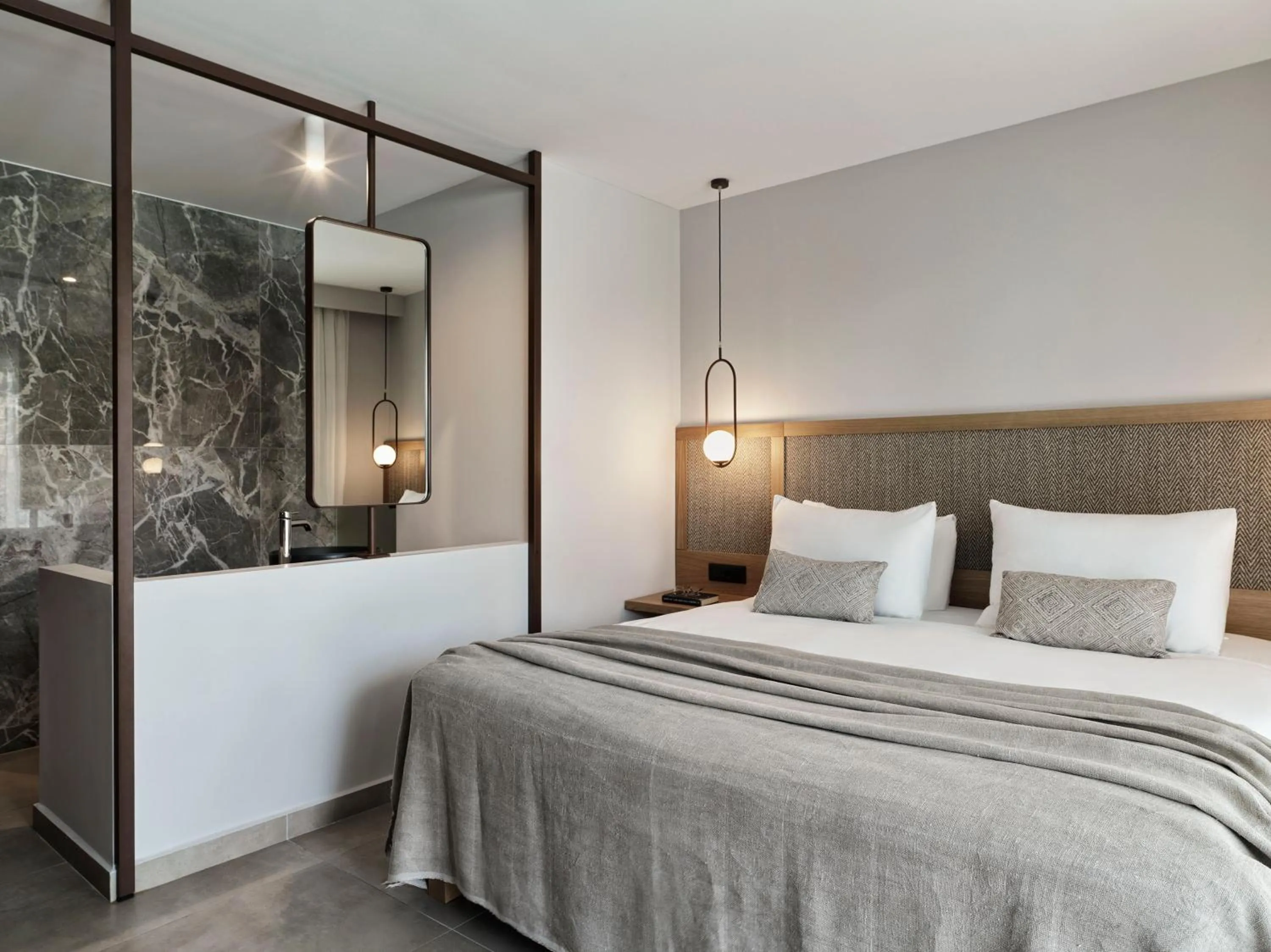 Bed in Stella Palace Aqua Park Resort