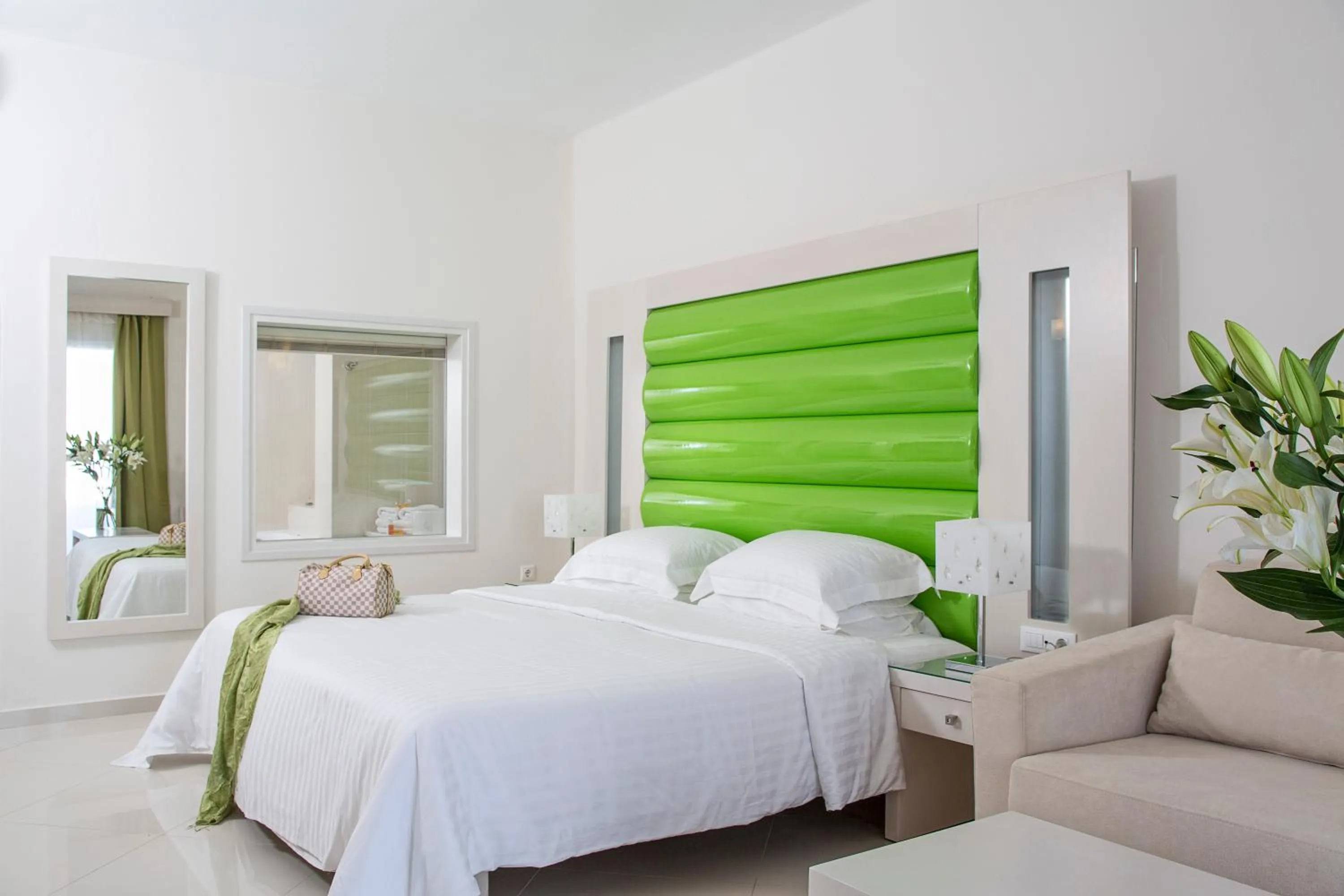 Bed in Grand Beach Hotel