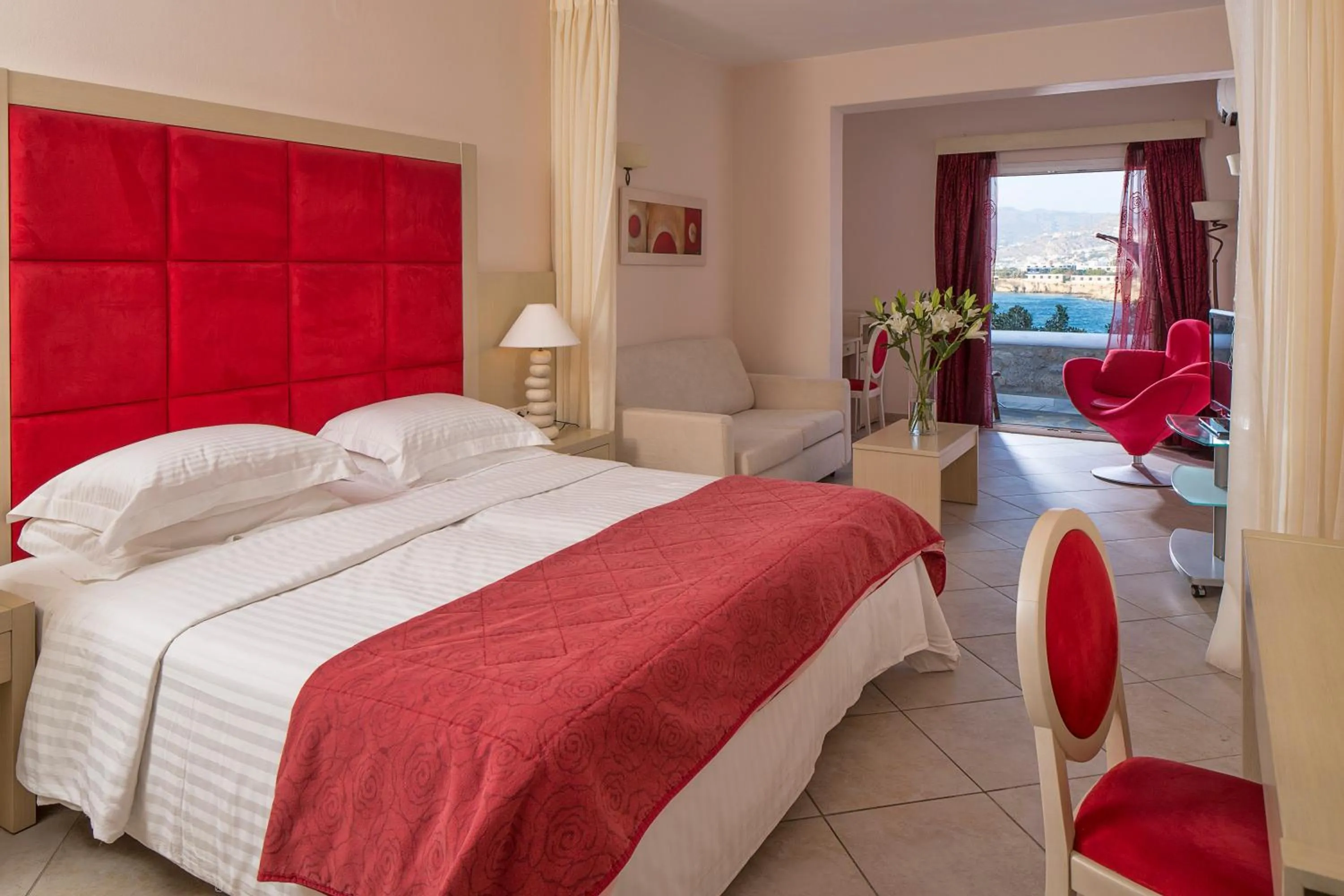 Bed in Grand Beach Hotel