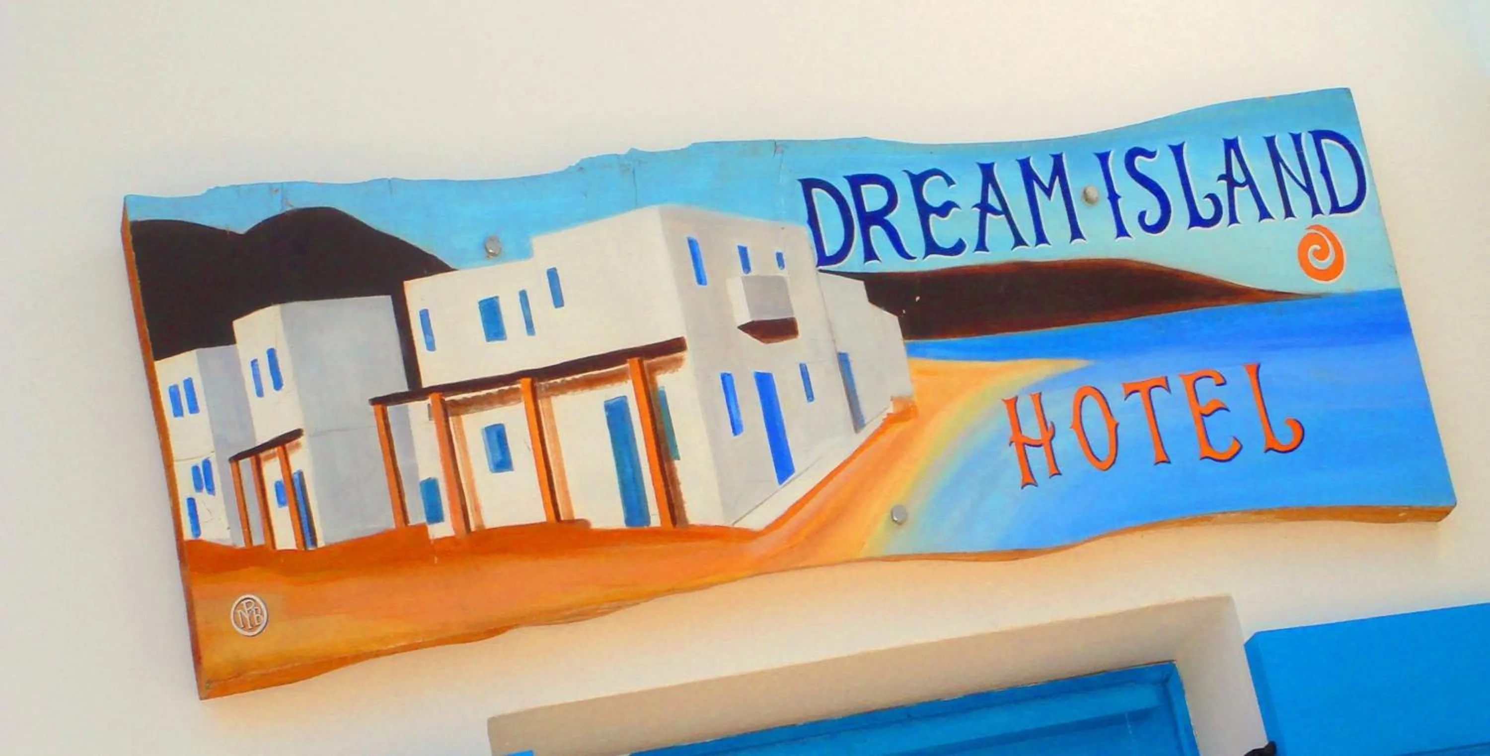 Property logo or sign in Dream Island Hotel