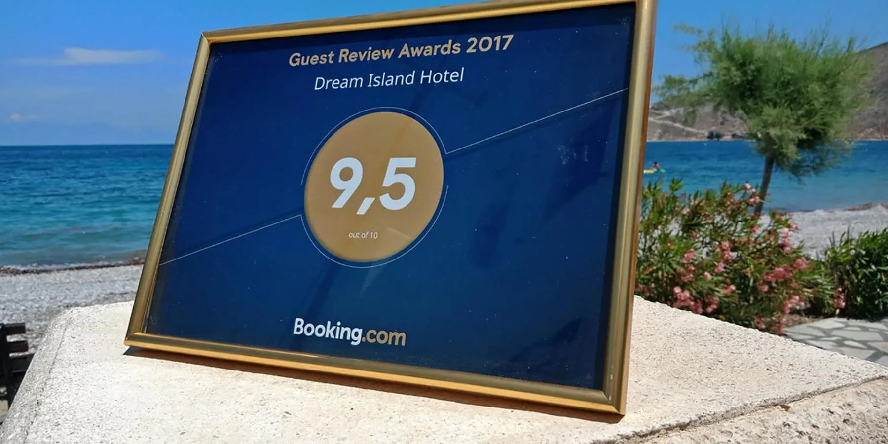 Certificate/Award in Dream Island Hotel