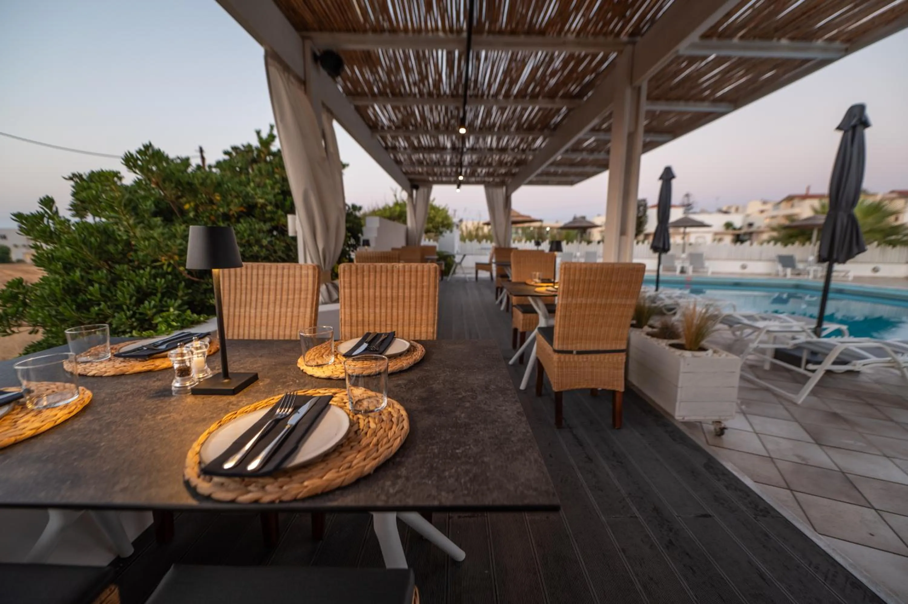 Dinner in Hotel Hara Ilios Village