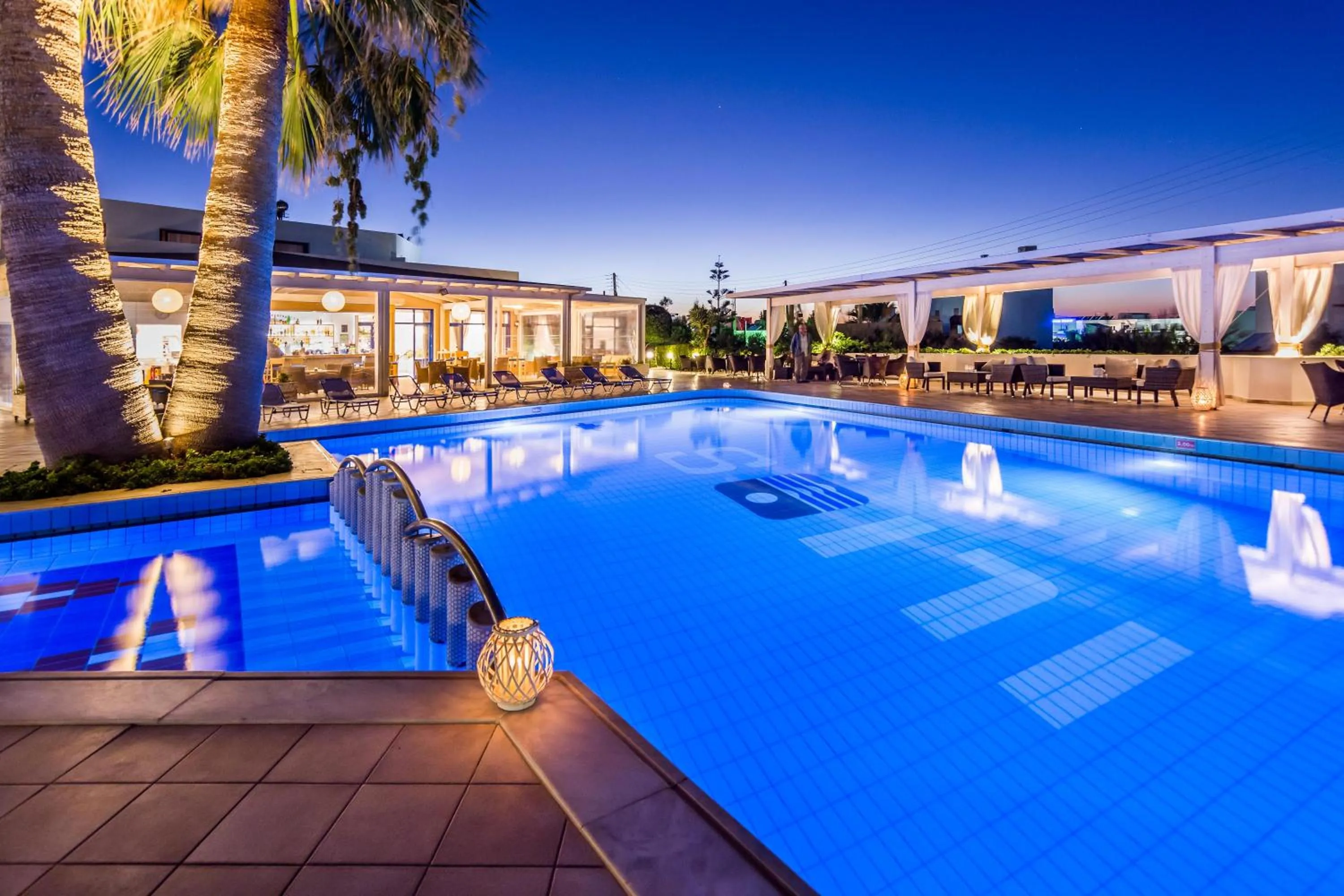 Swimming pool in Hotel Hara Ilios Village