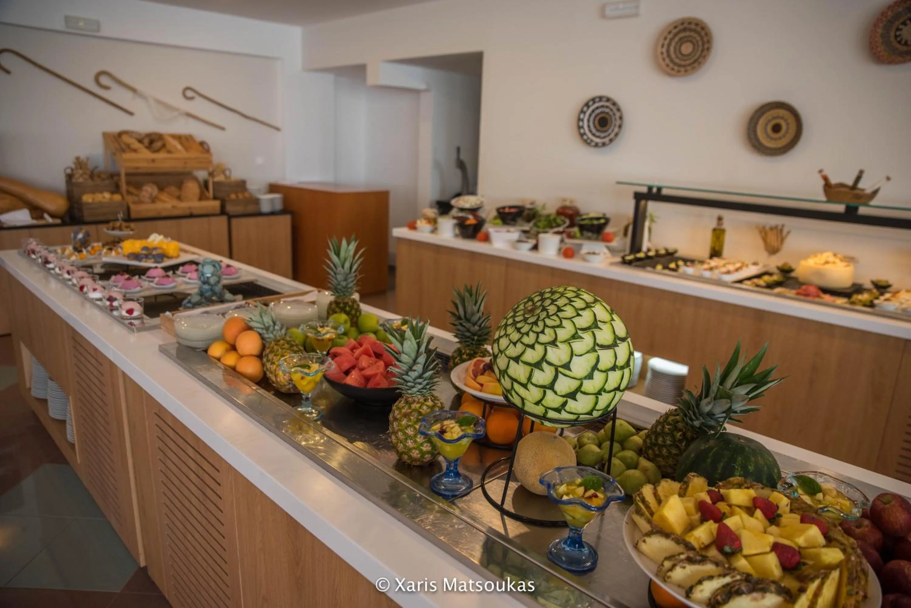 Dinner in Hotel Hara Ilios Village