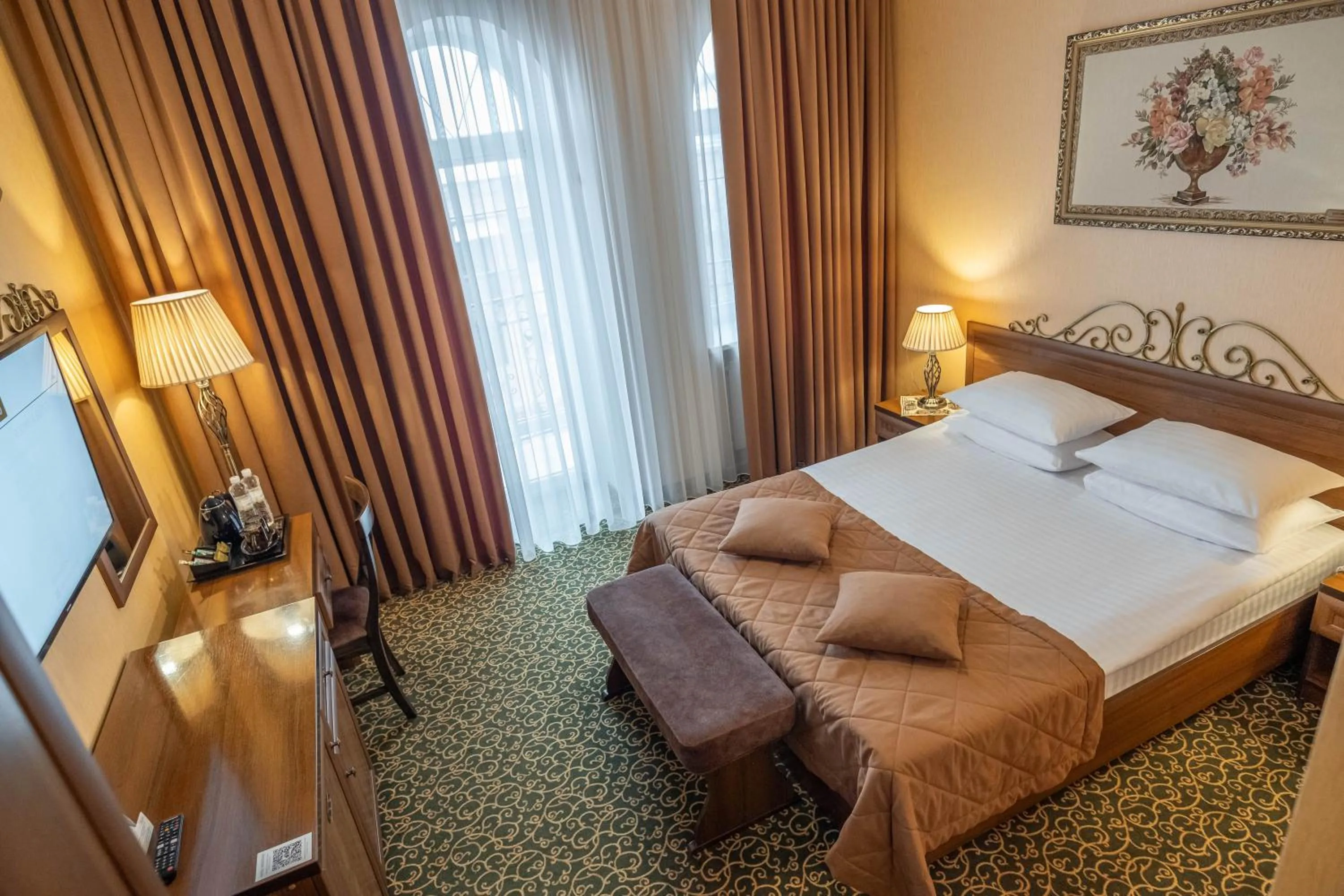 Bed in Premier Hotel Palazzo