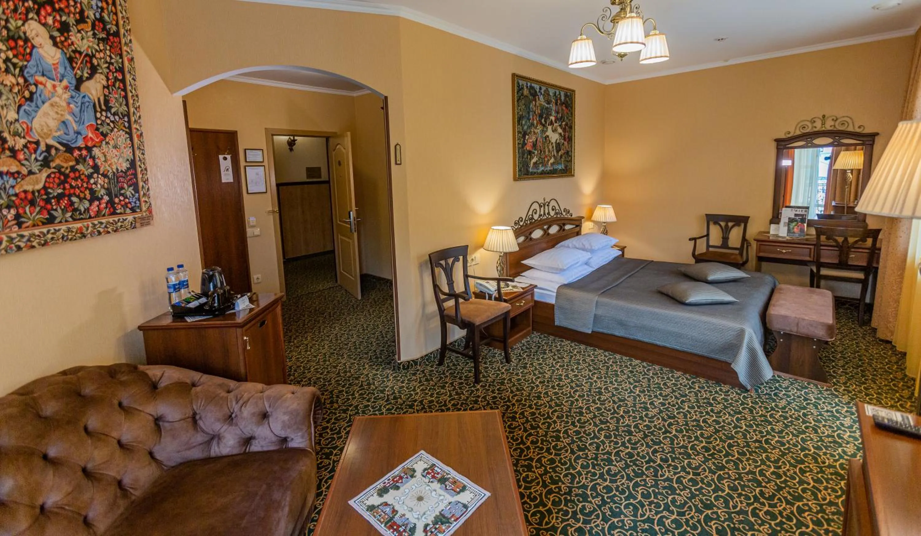 Bed in Premier Hotel Palazzo