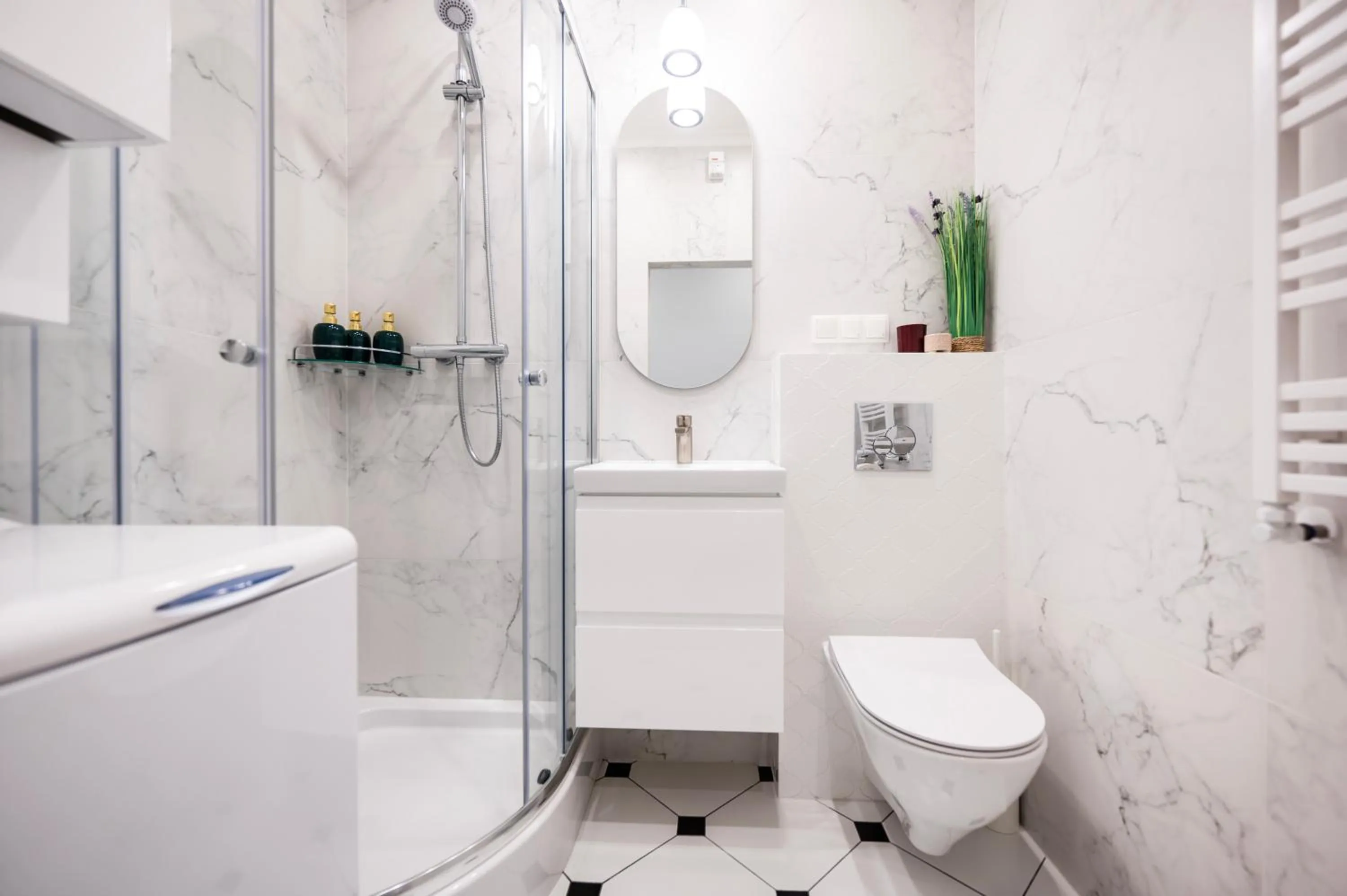 Bathroom in Main Square Apartments