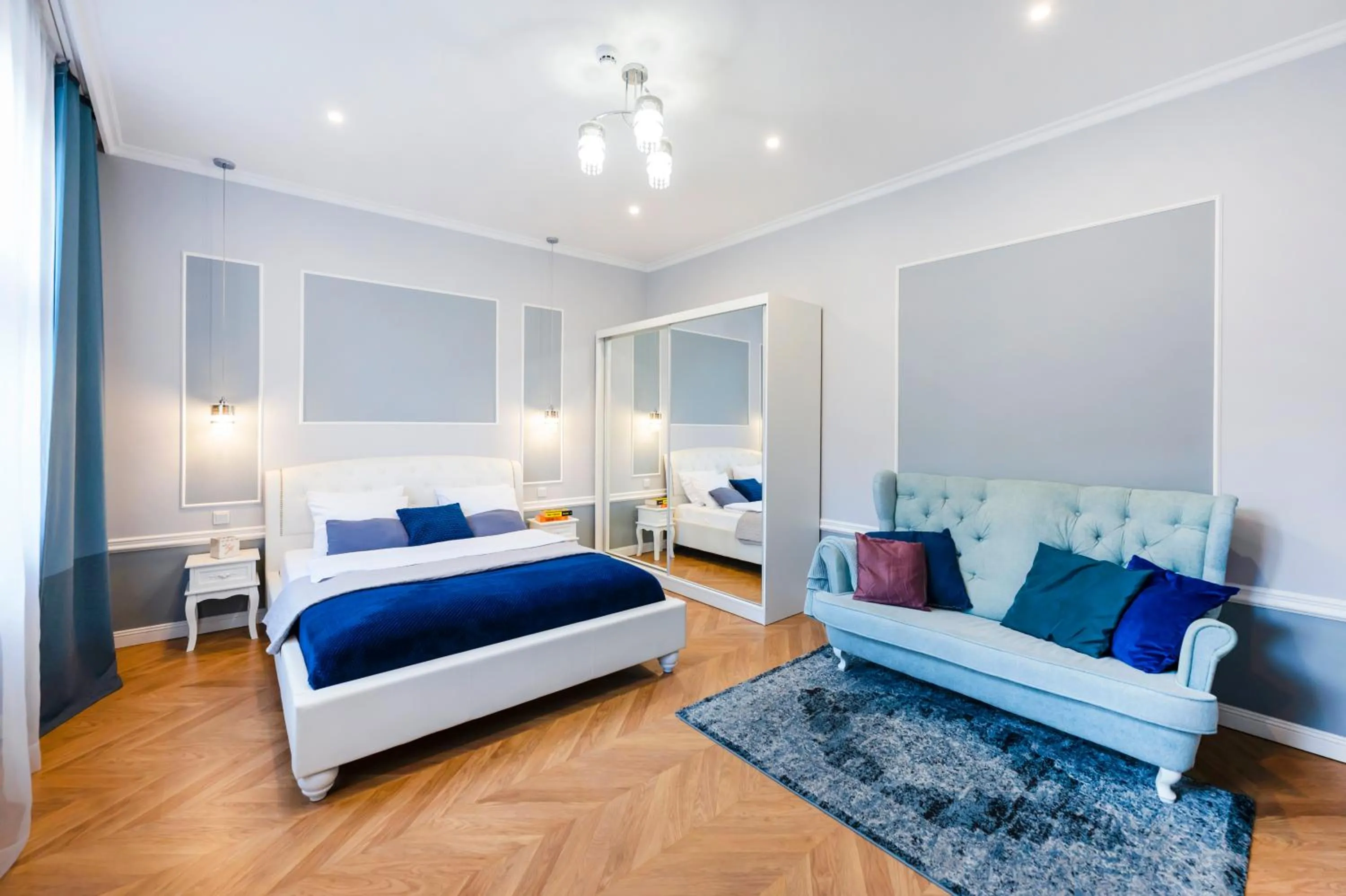 Photo of the whole room, Bed in Main Square Apartments