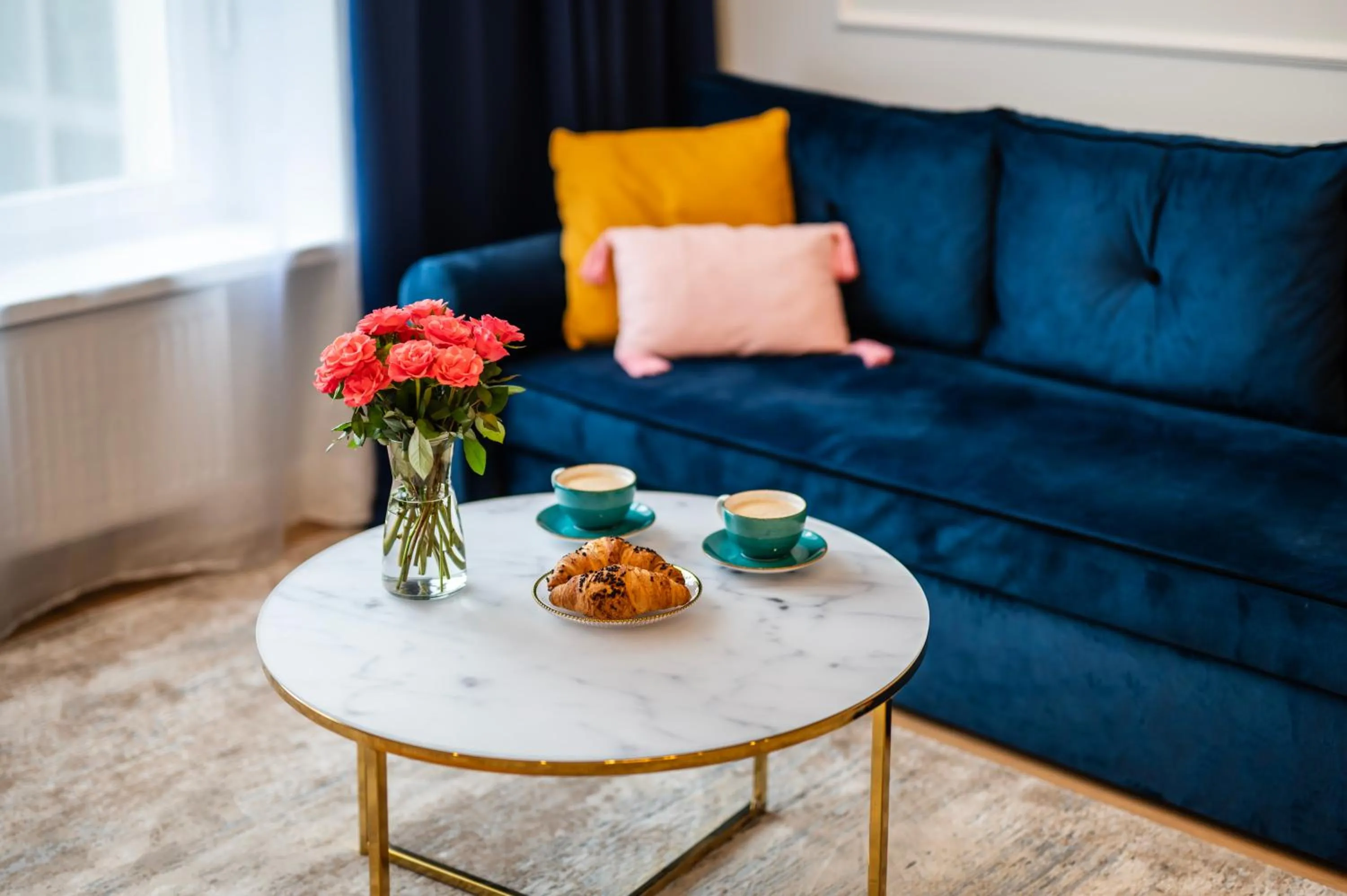 Decorative detail in Main Square Apartments