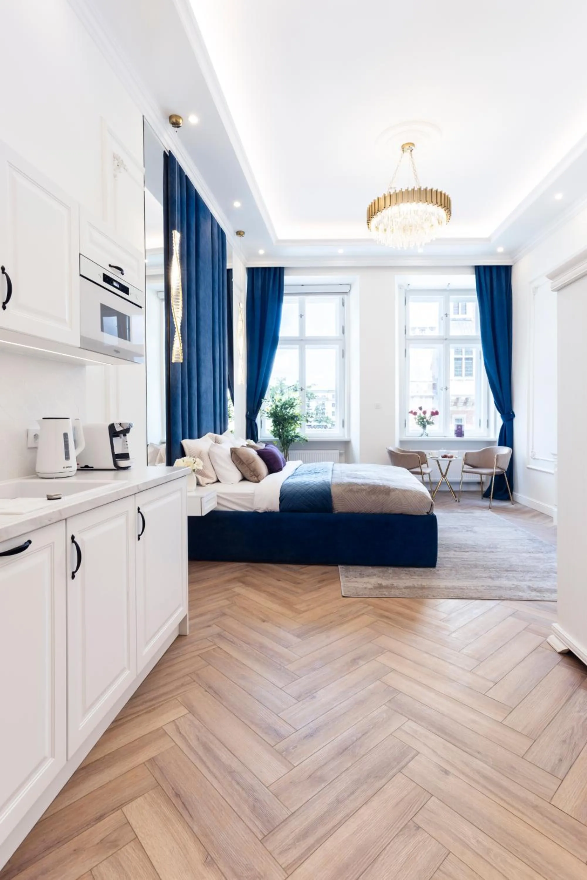 Photo of the whole room, Bed in Main Square Apartments