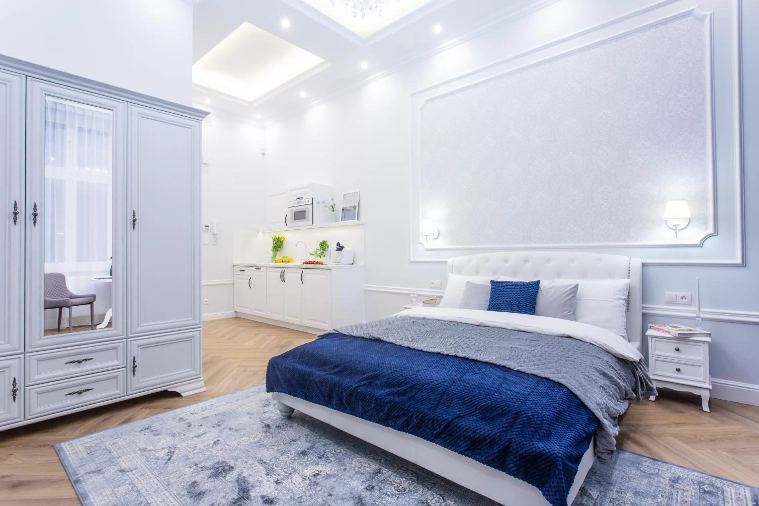 Bed in Main Square Apartments