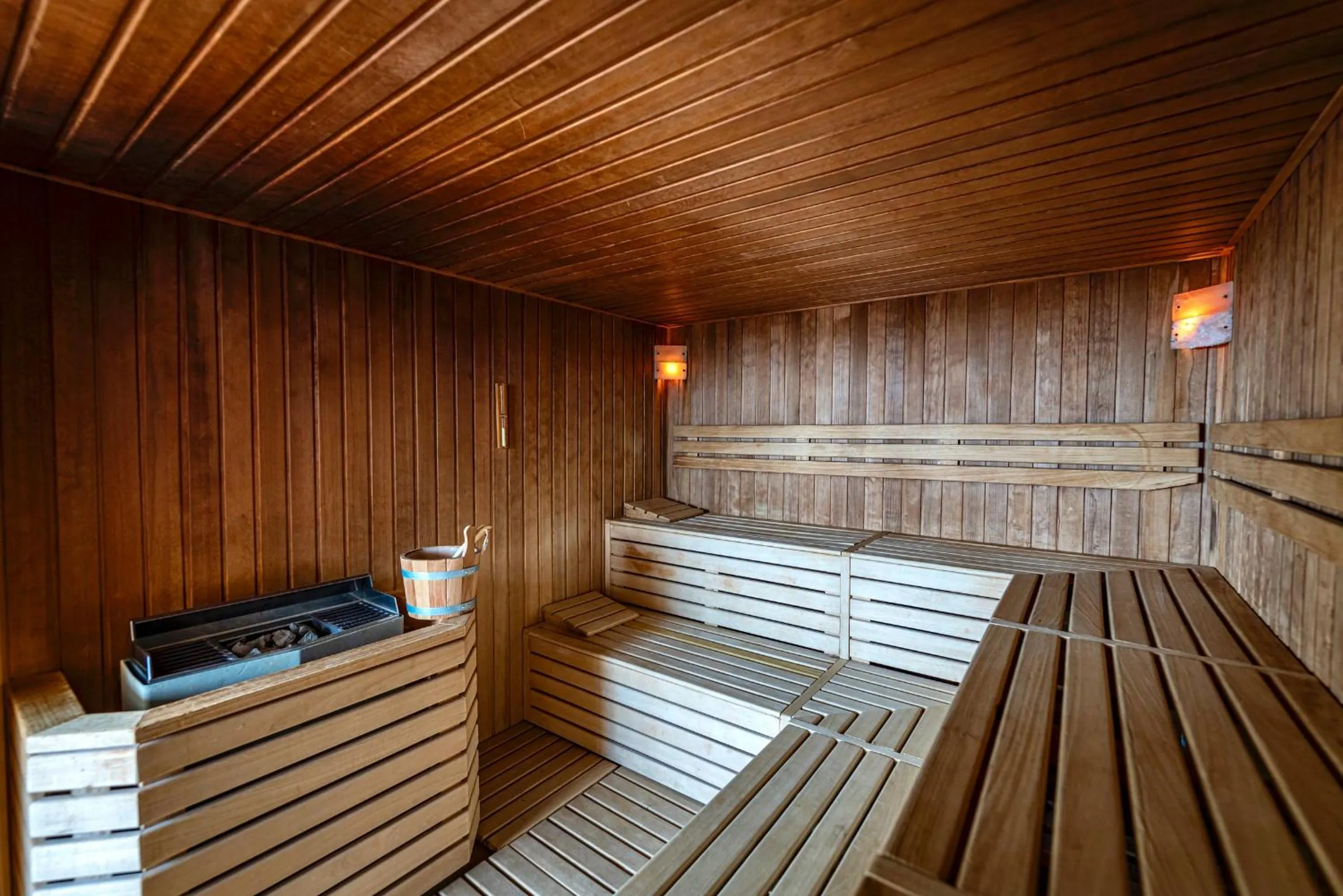 Sauna in Pohorje Village Wellbeing Resort - Wellness & Spa Hotel Bolfenk