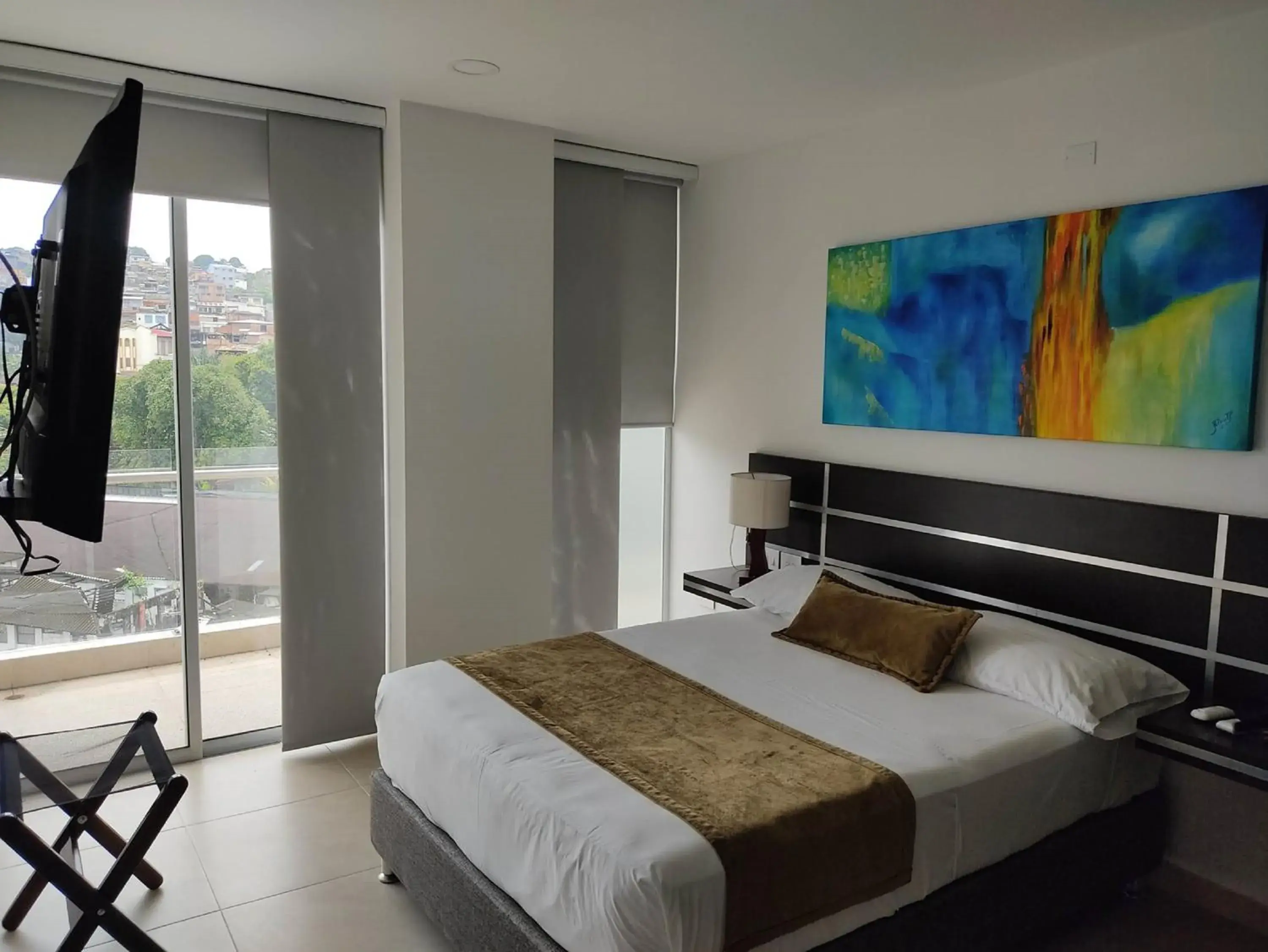 Deluxe Double Room - single occupancy in Hotel Andinos Plaza Florencia Deluxe Double Room - single occupancy in Hotel Andinos Plaza Florencia