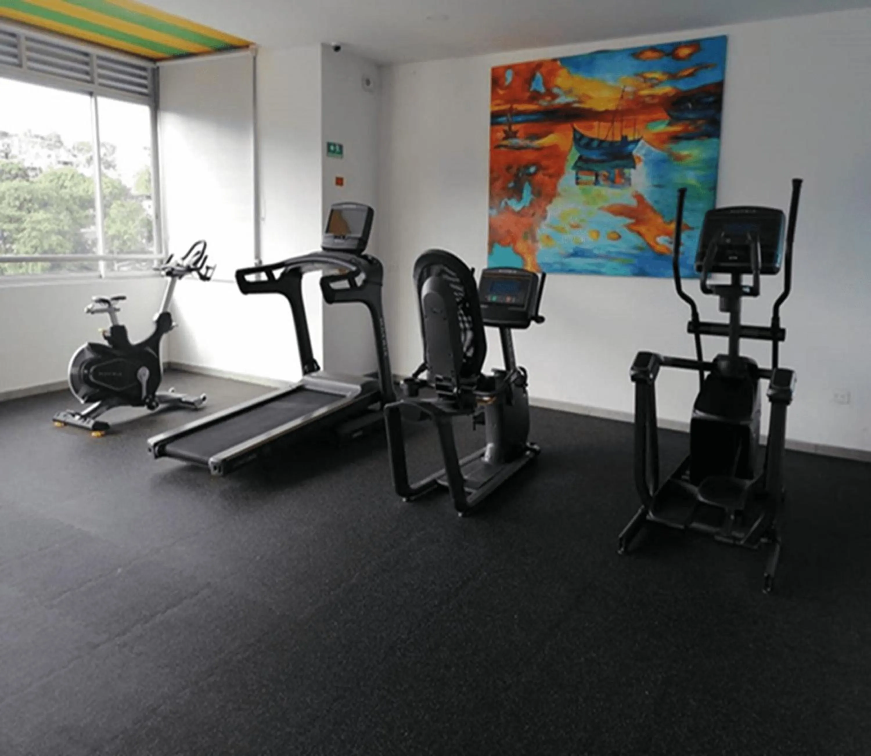 Fitness centre/facilities in Hotel Andinos Plaza Florencia