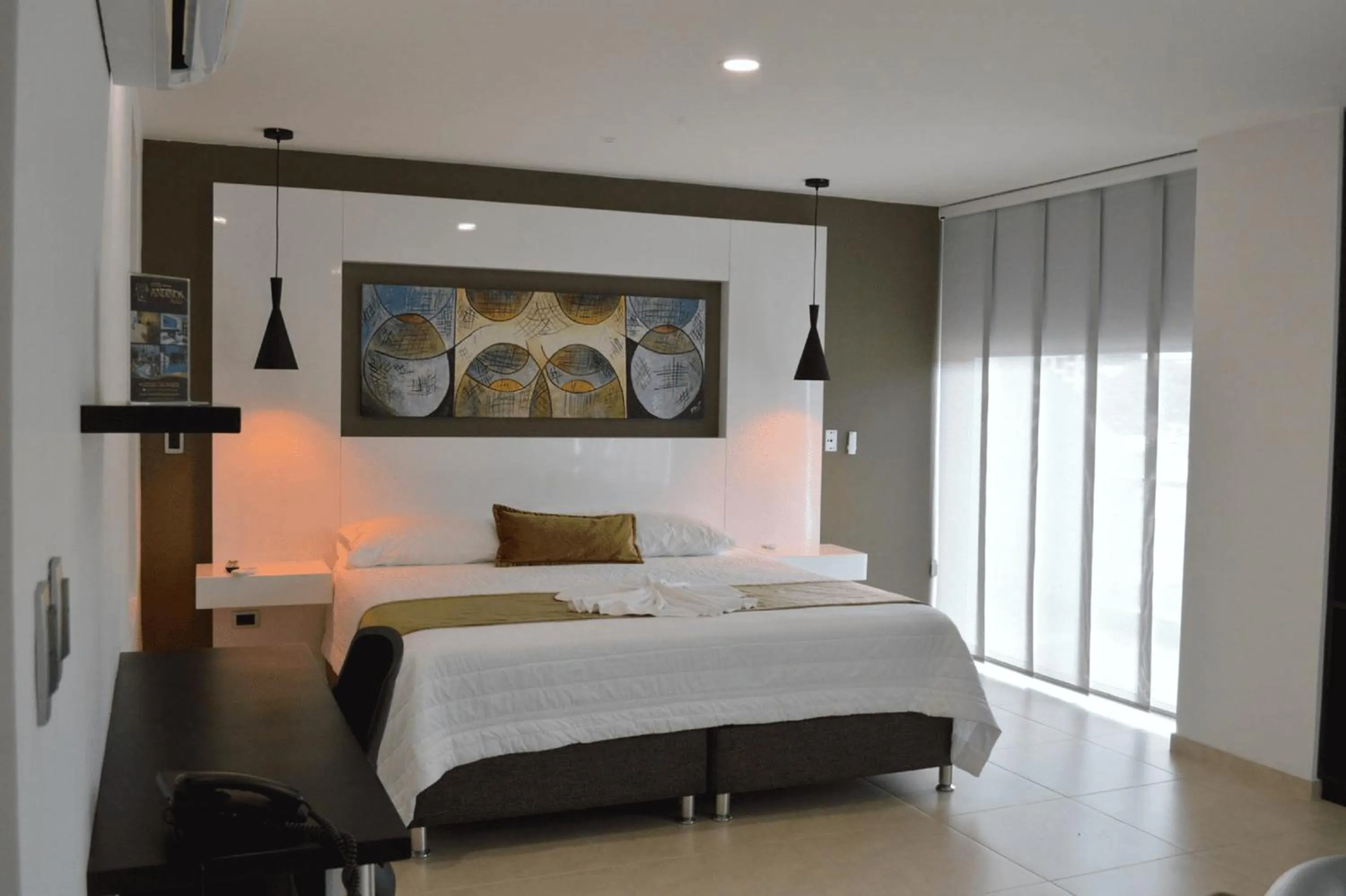 Photo of the whole room, Bed in Hotel Andinos Plaza Florencia