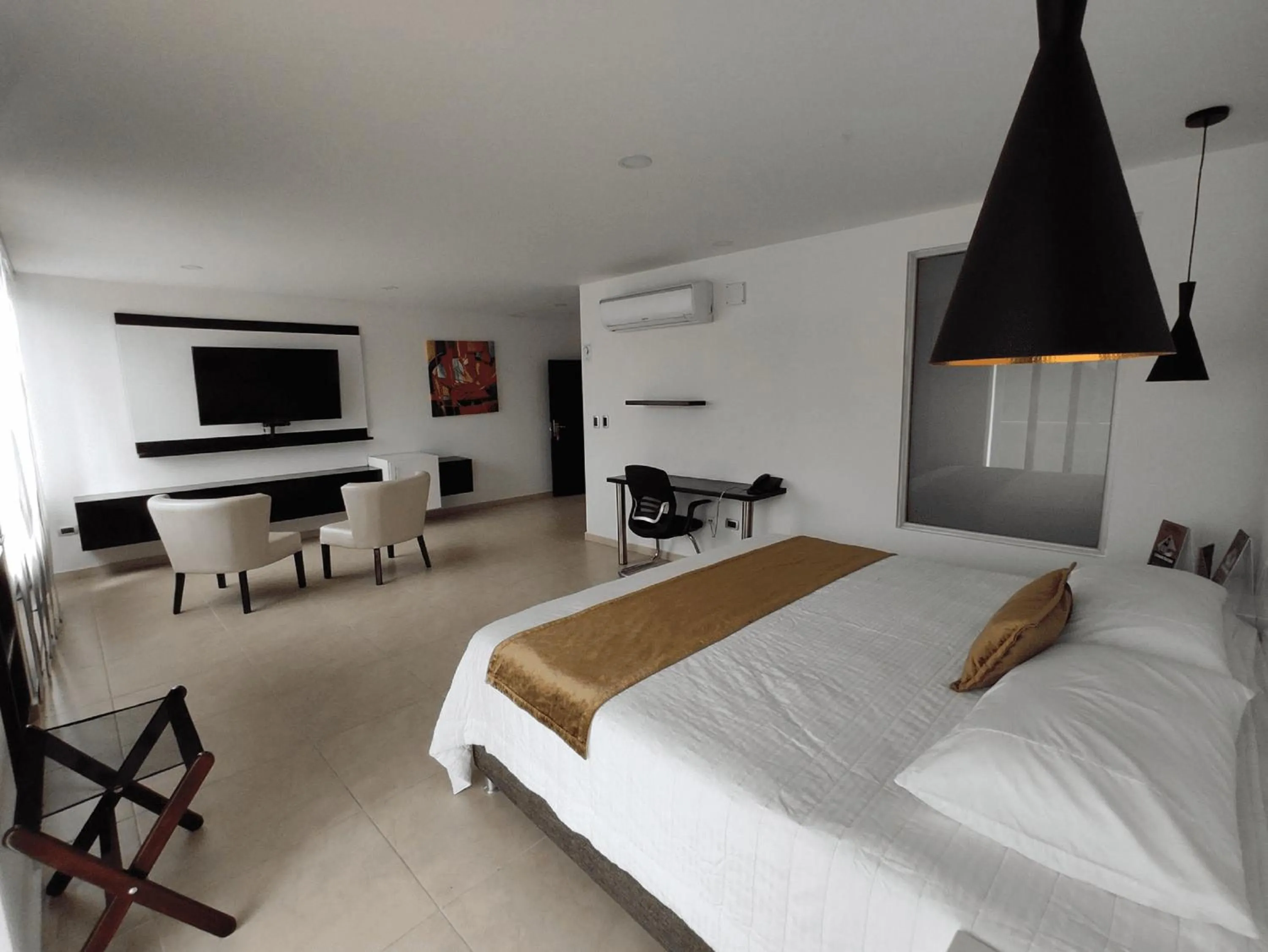 Photo of the whole room, Bed in Hotel Andinos Plaza Florencia