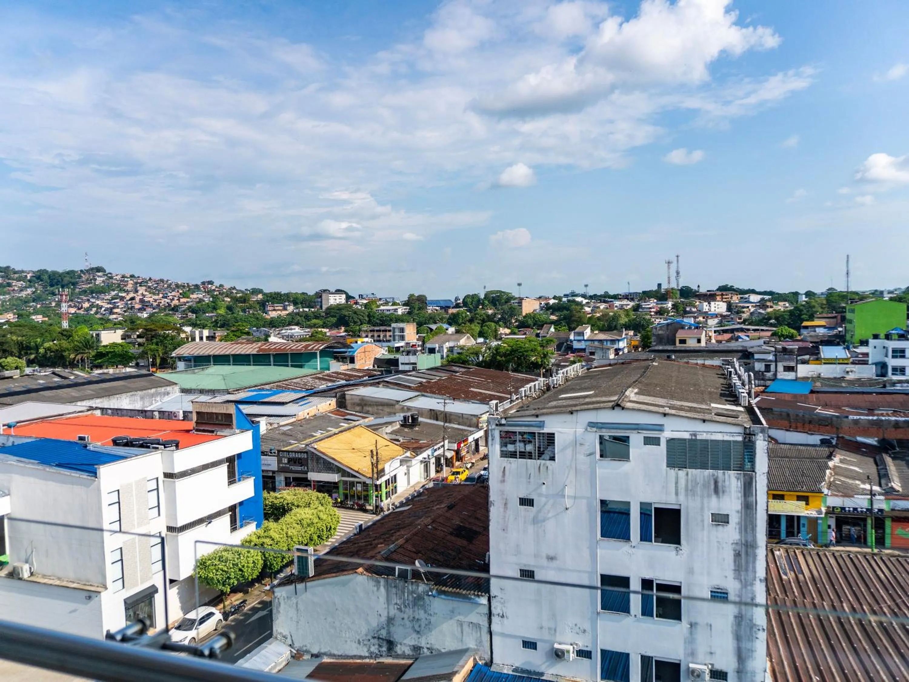 City view in Hotel Andinos Plaza Florencia