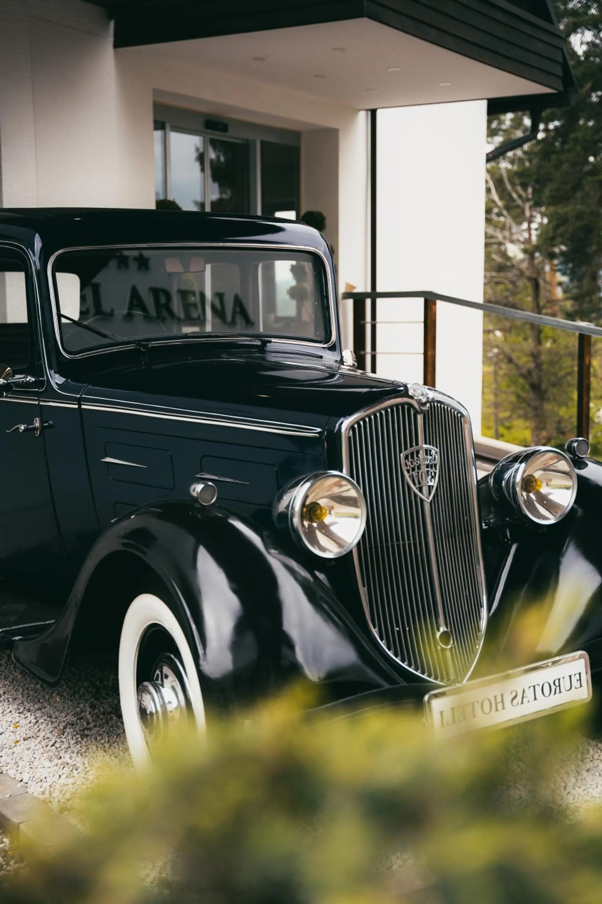 Decorative detail in Hotel Arena Maribor