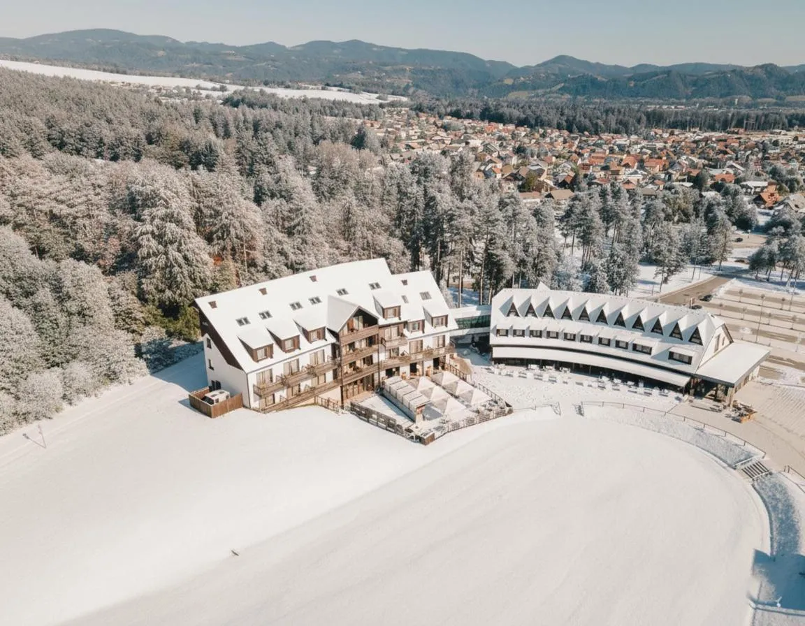 Bird's eye view in Hotel Arena Maribor
