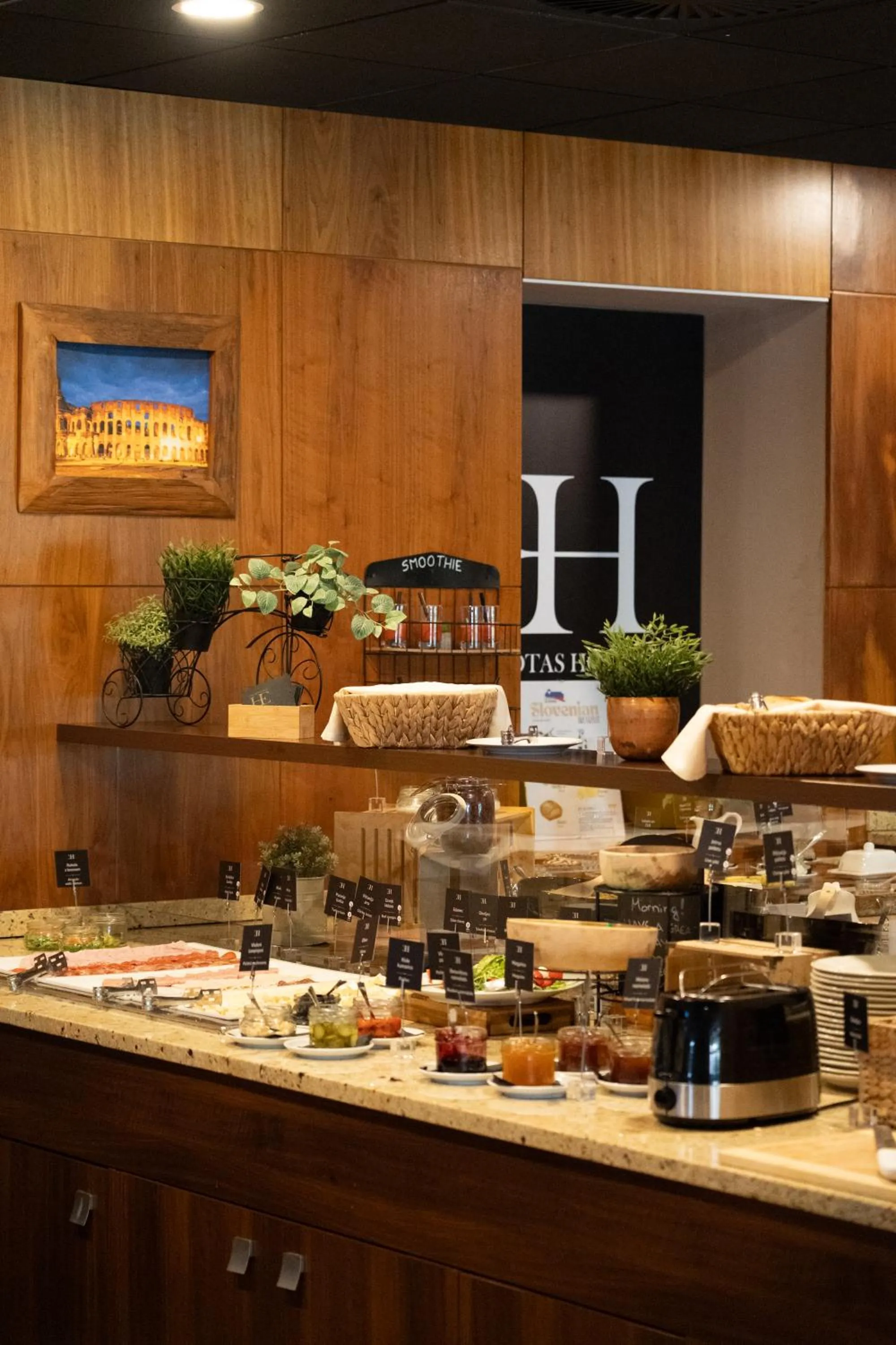 Breakfast in Hotel Arena Maribor