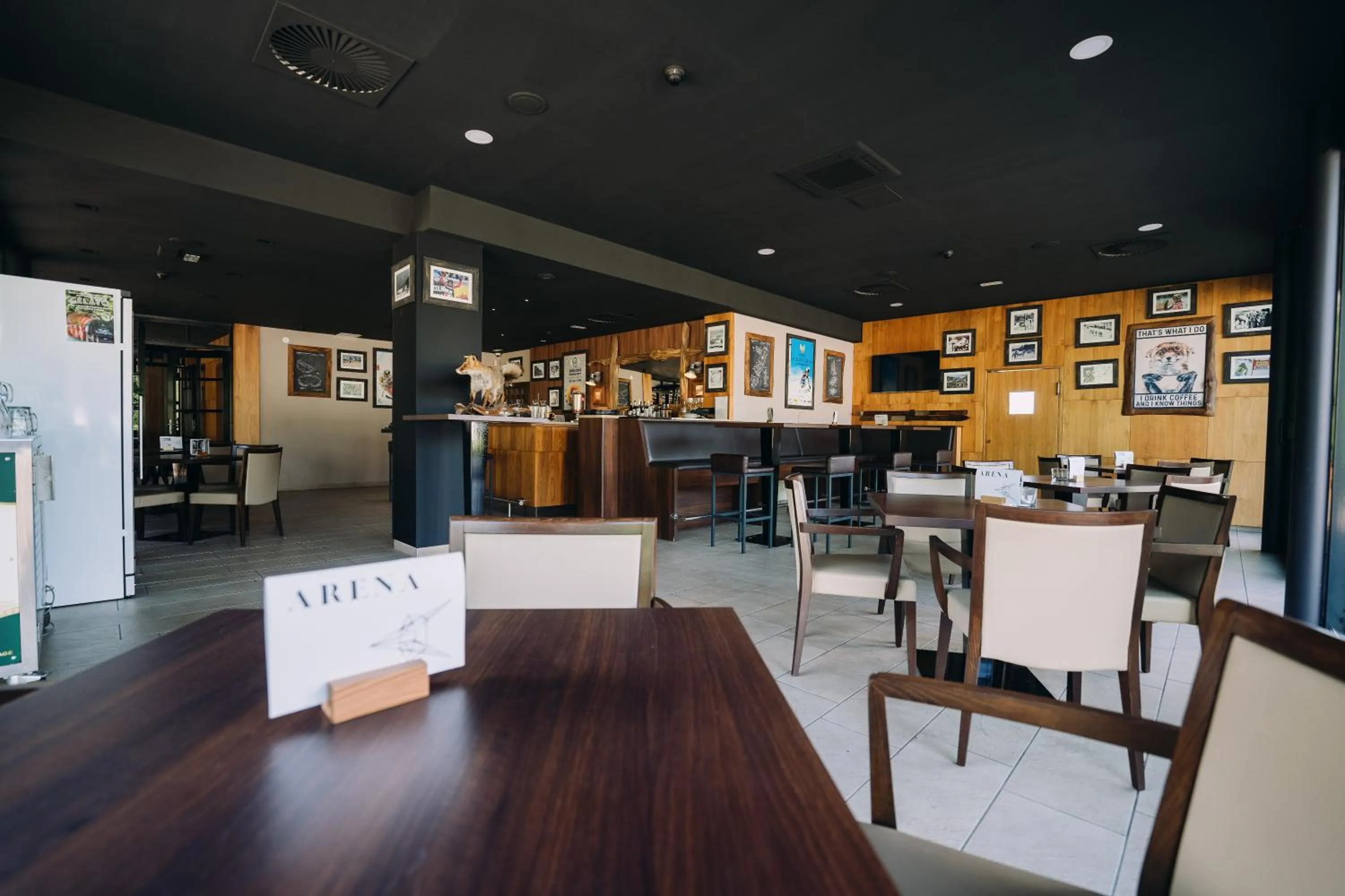 Kitchen or kitchenette in Hotel Arena Maribor