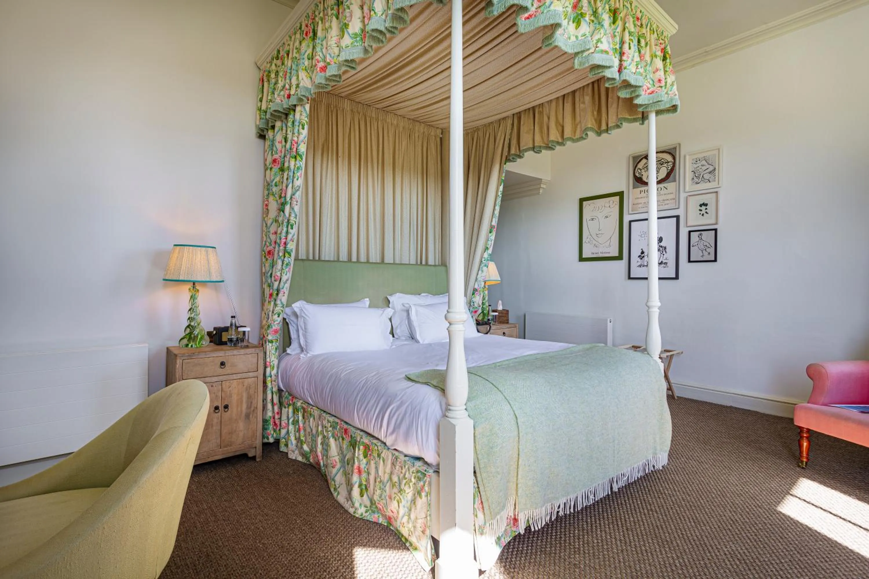 Bedroom, Bed in The Talbot, Malton, North Yorkshire - The Coaching Inn Group