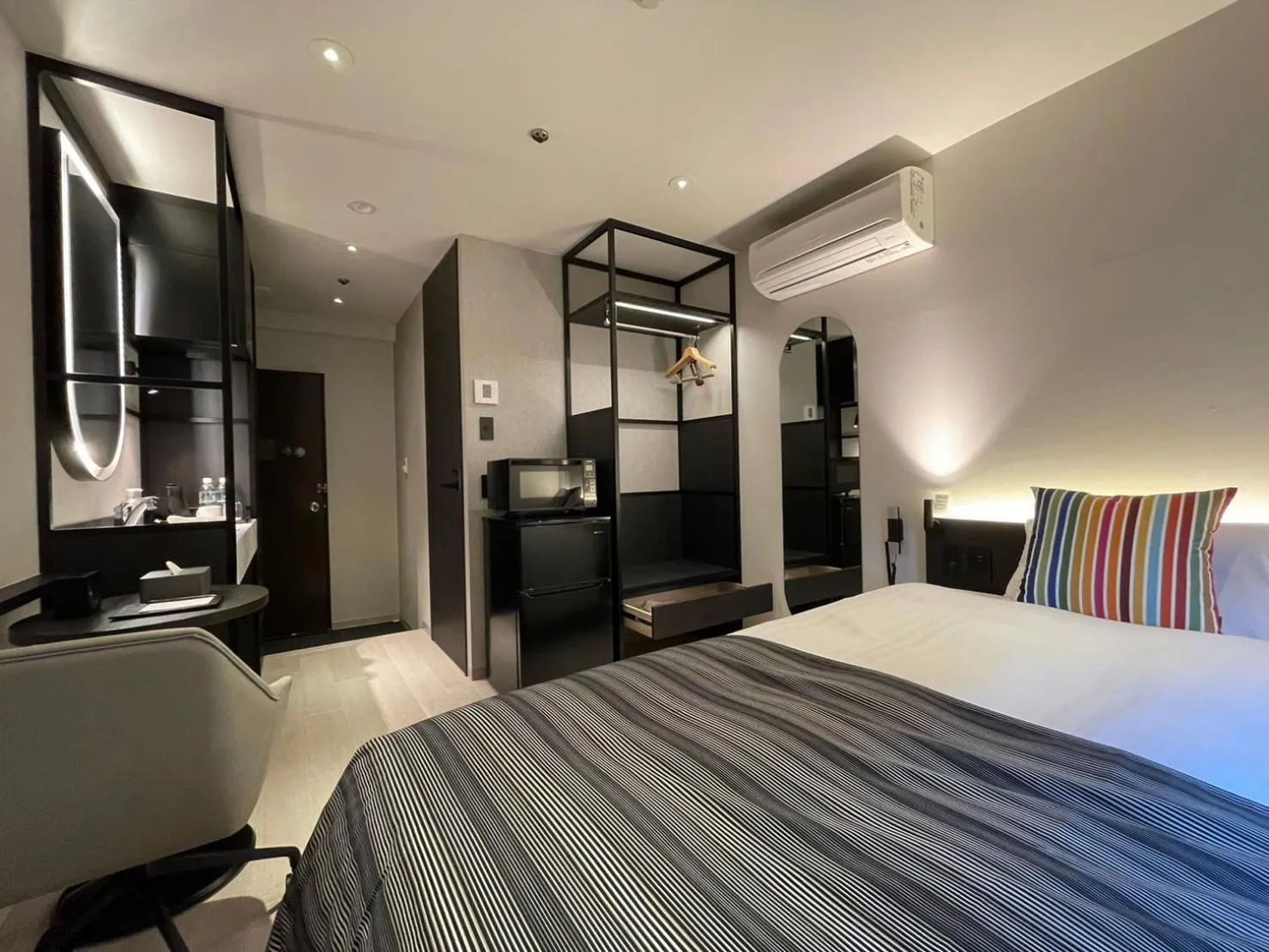 Bed in Hotel Sunroute Kumamoto