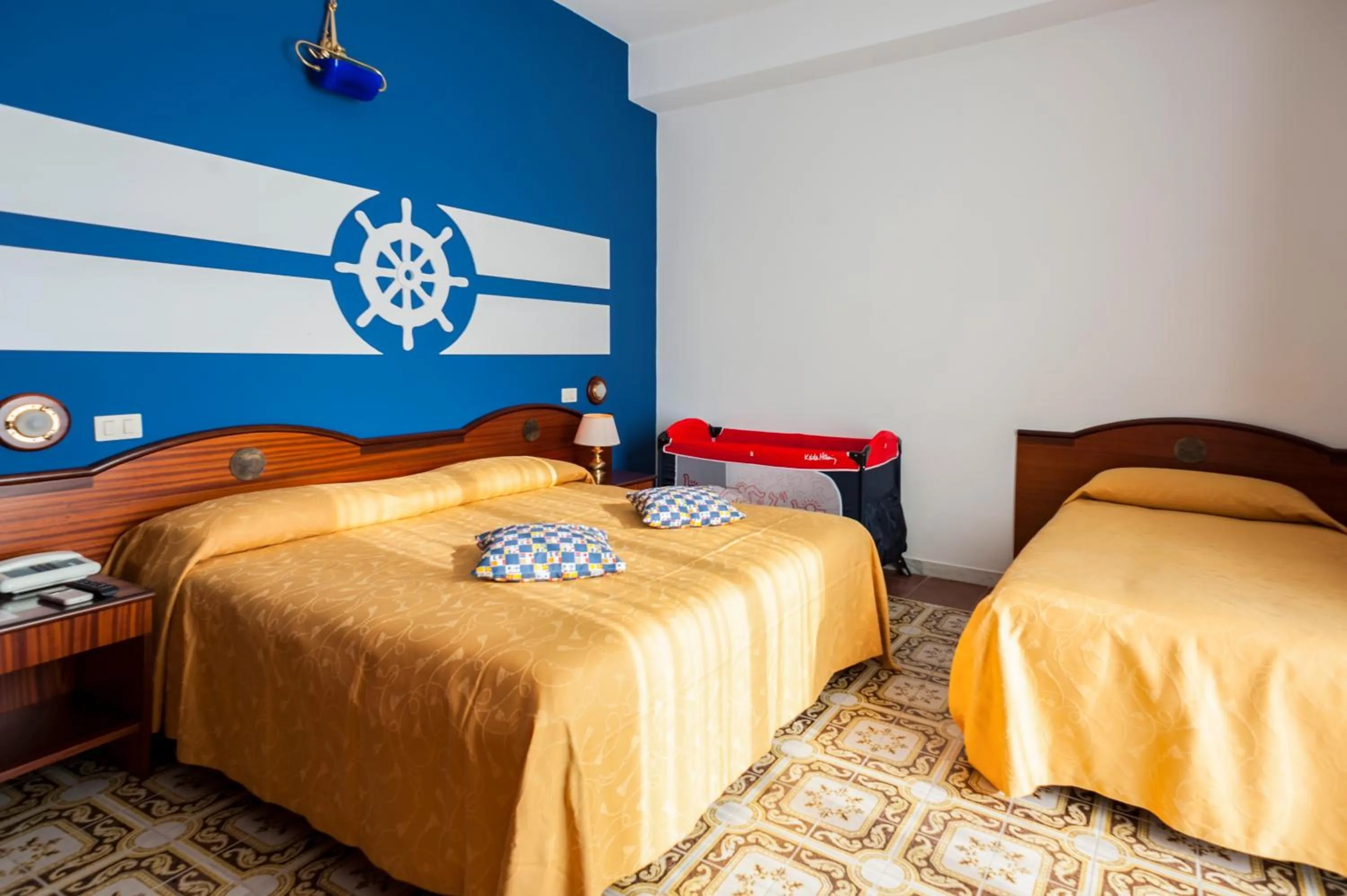 Bed in Hotel La Carruba