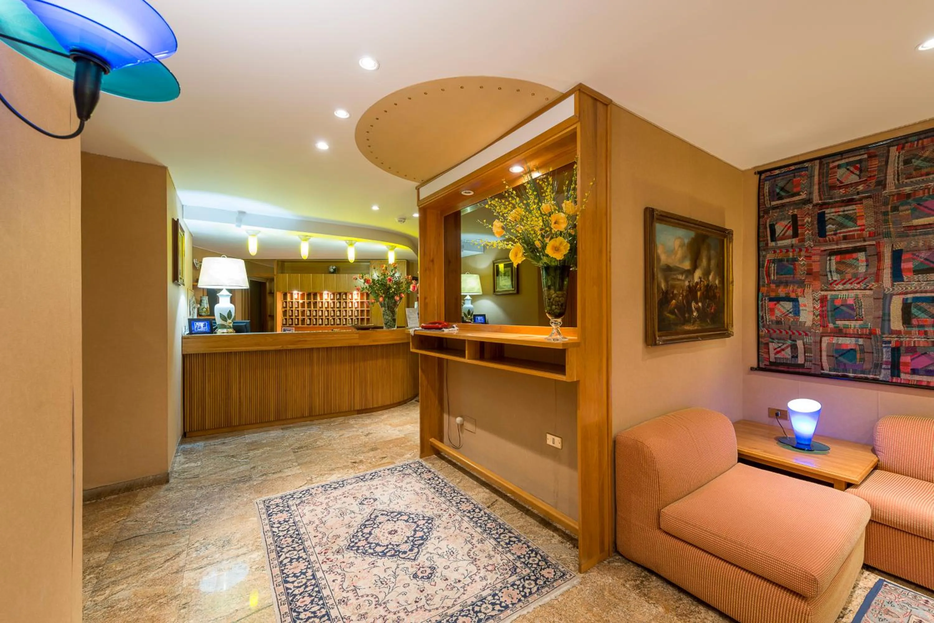 Lobby or reception in Hotel Iris