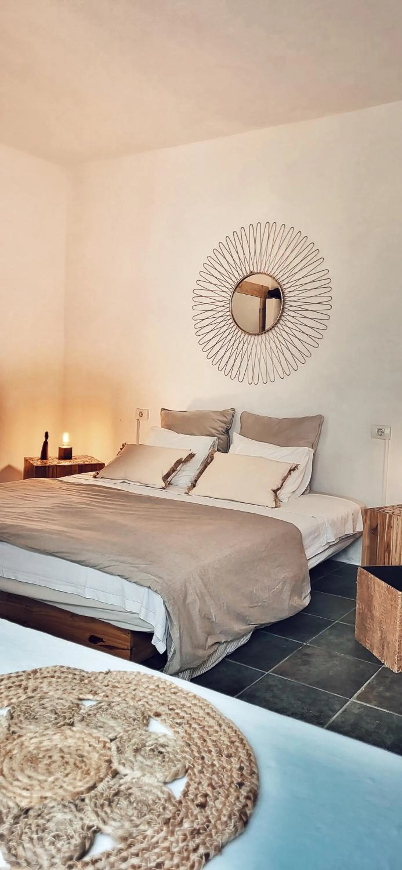 Bed in B&B La Mimosa