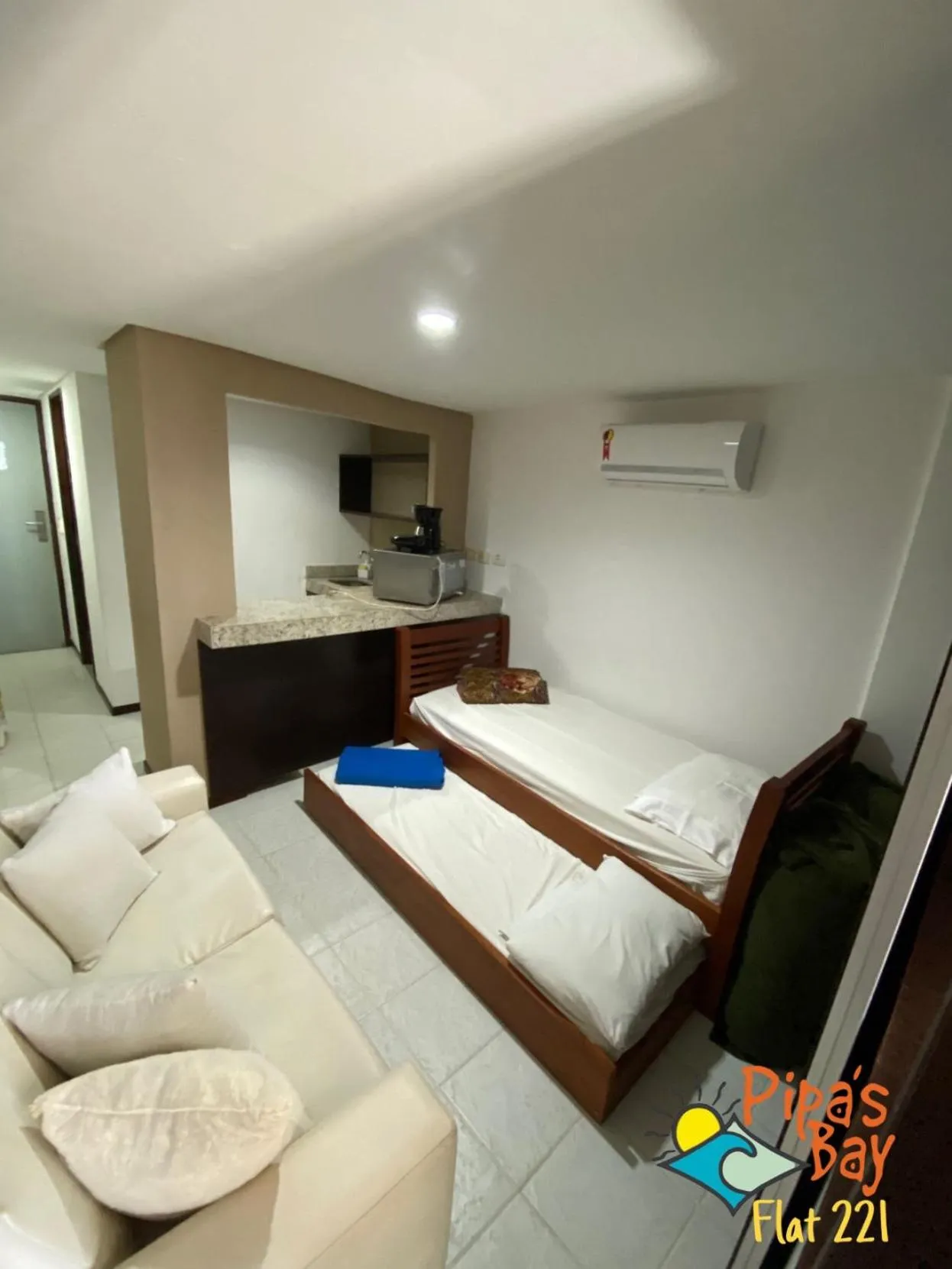 Living room in Flat Pipa's Bay 221