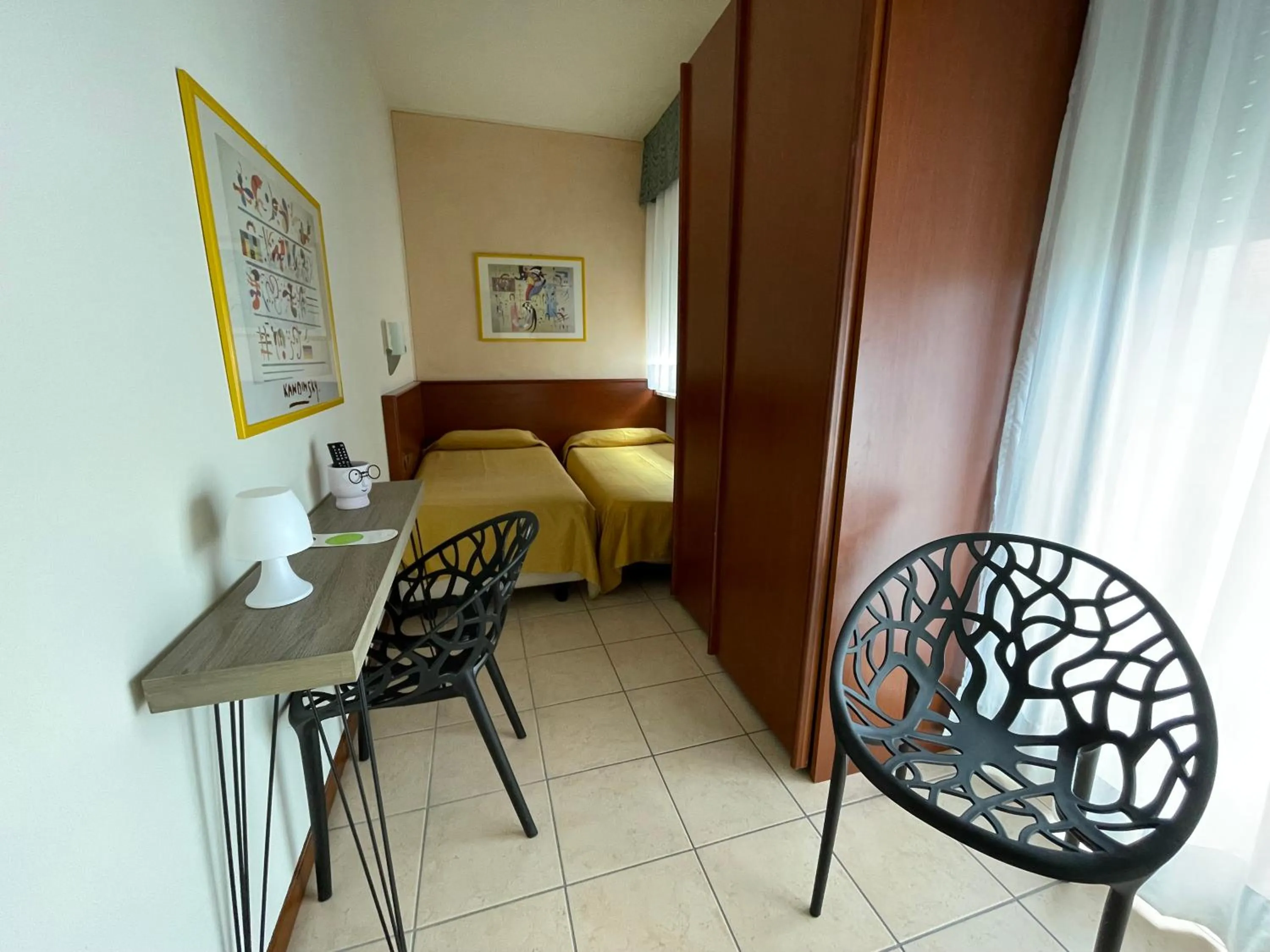 Bed in Hotel Virginia