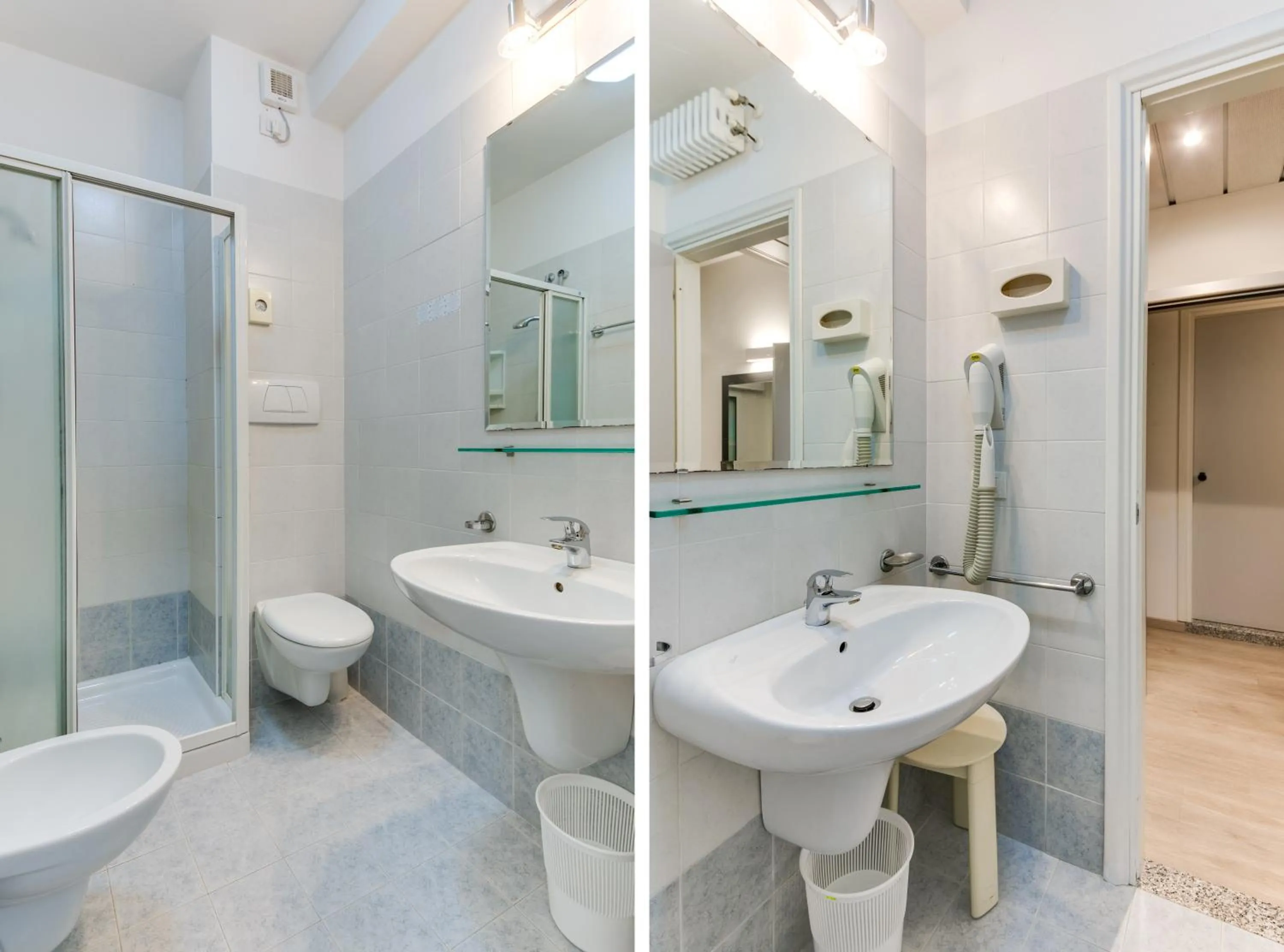 Shower in MARITTIMO Riccione - Hotel Clipper FRONTE MARE