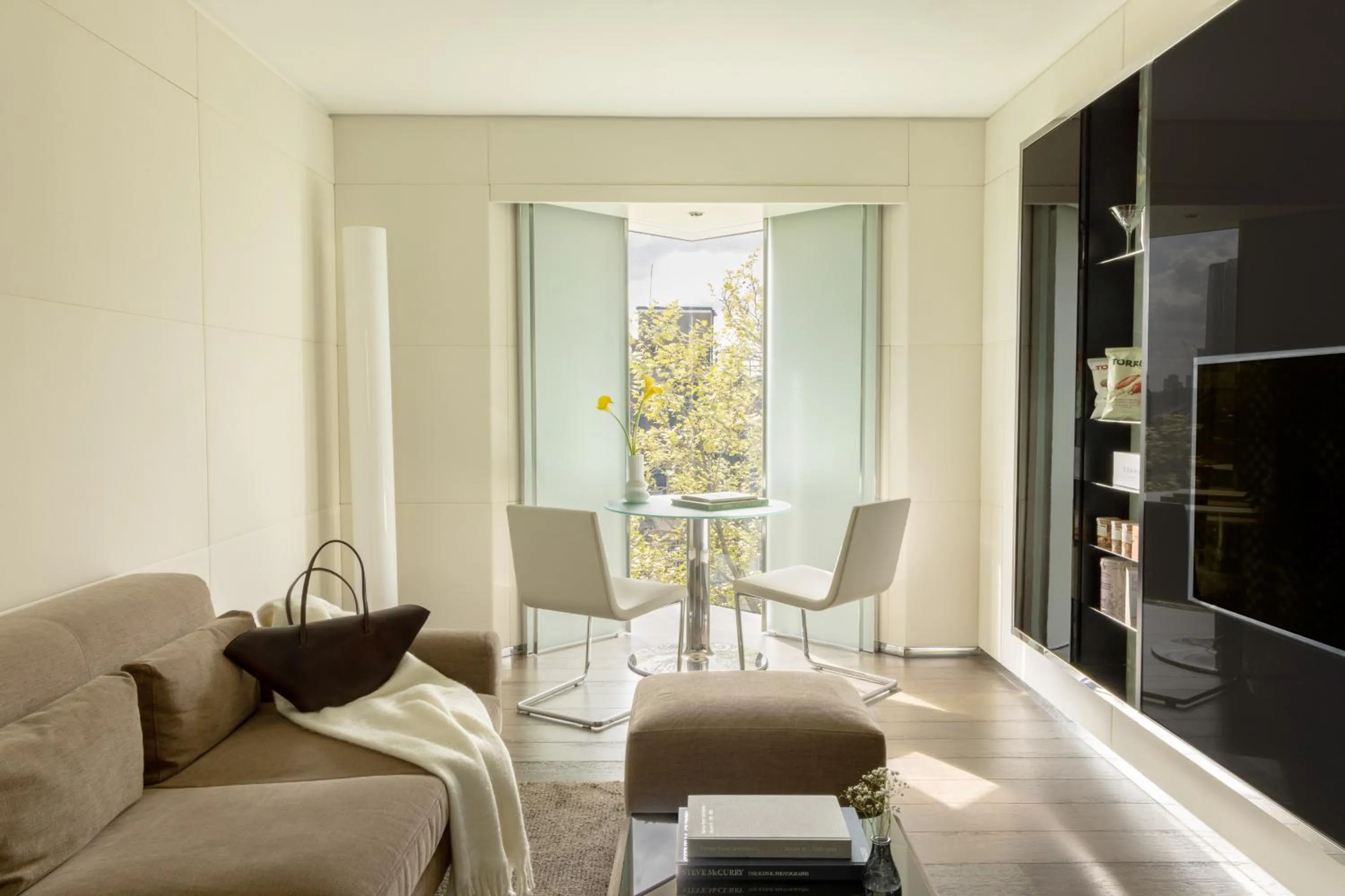 Seating area in ME London by Melia - Covent Garden