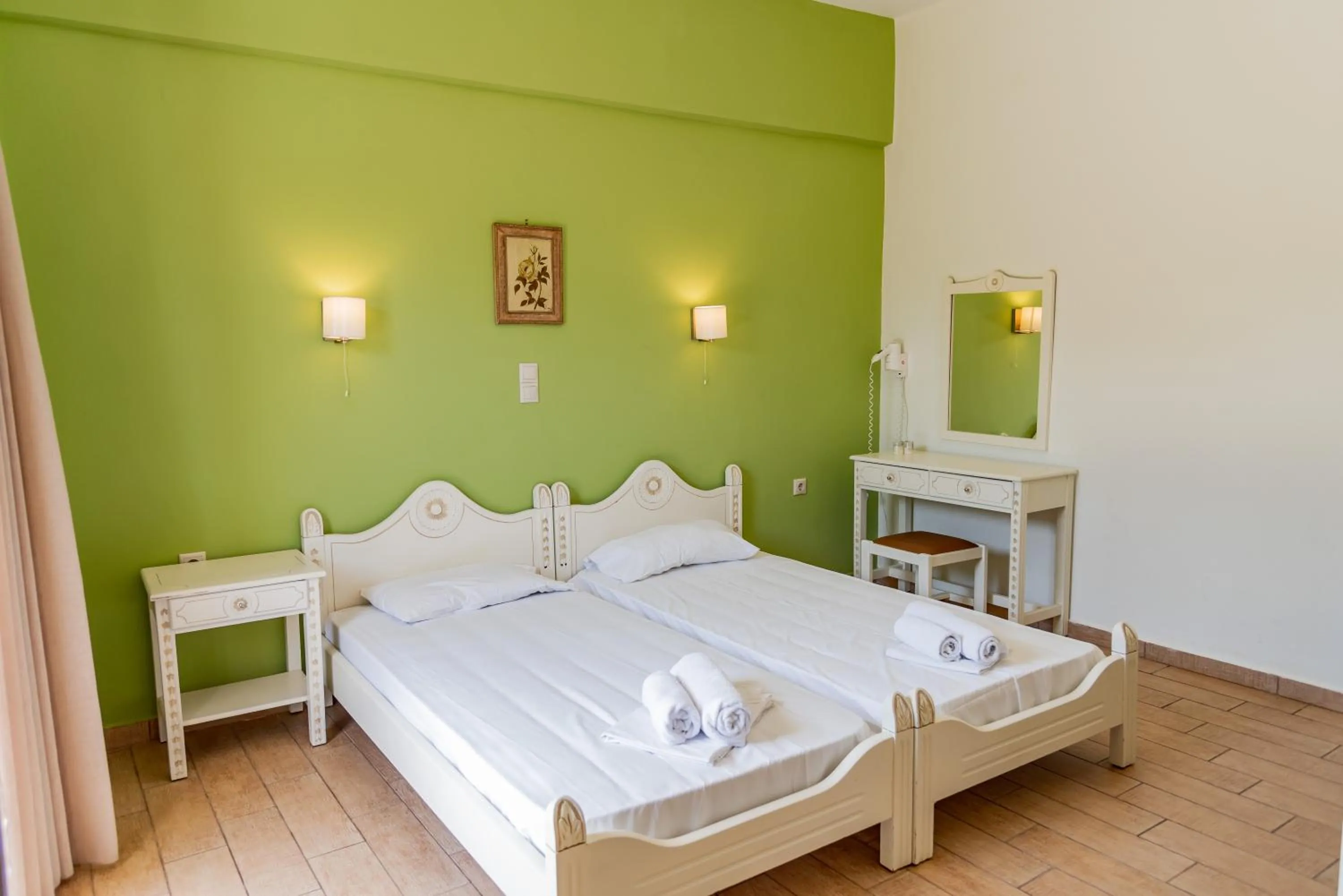 Bedroom, Bed in Almyra Apartments & Suites